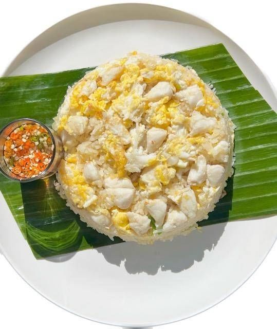 Real Jumbo Lump Crab Meat Fried Rice