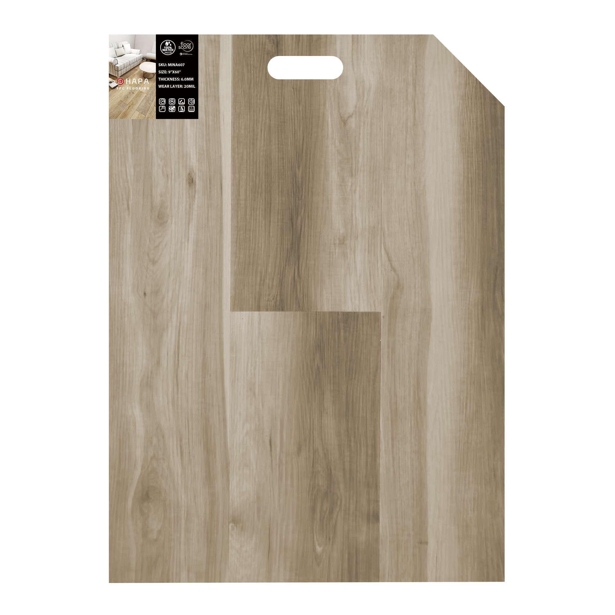 20mil Premium Waterproof Vinyl Flooring MINA607