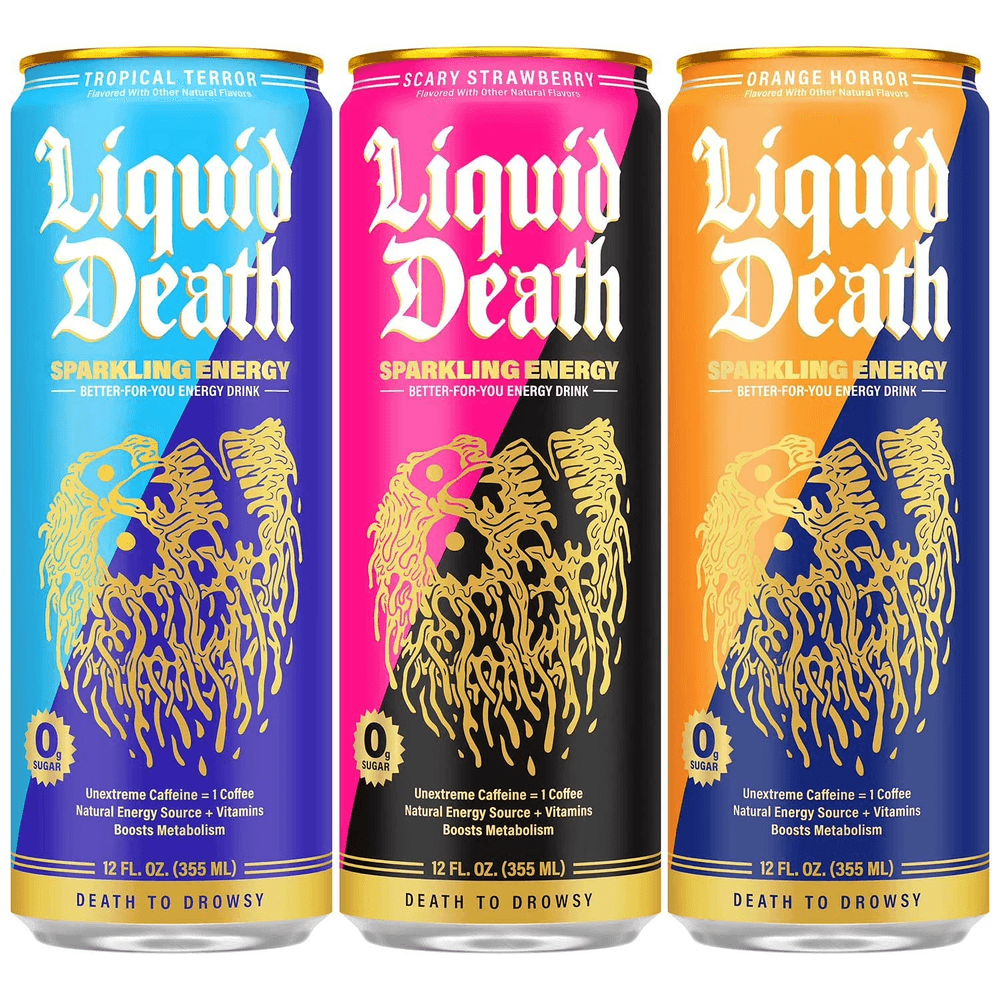 Liquid Death Sparkling Energy