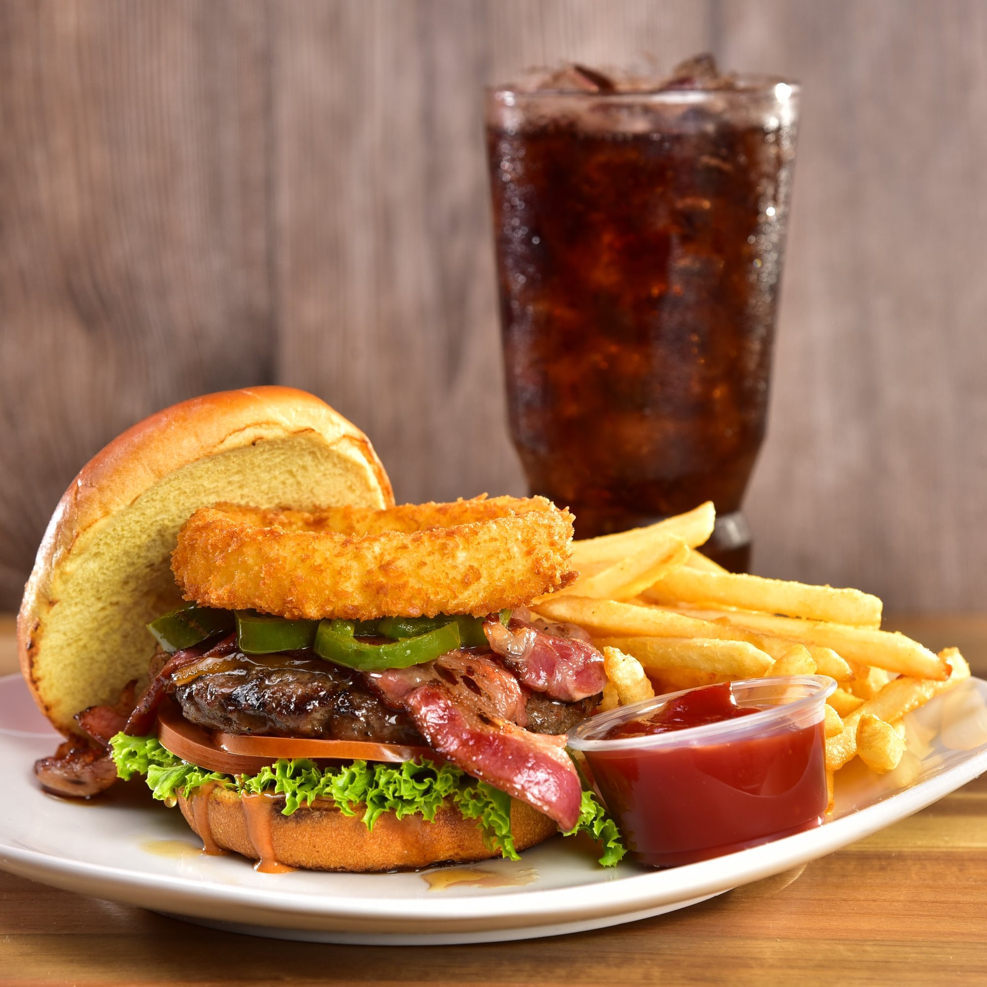 Fred's Super Burger Meal