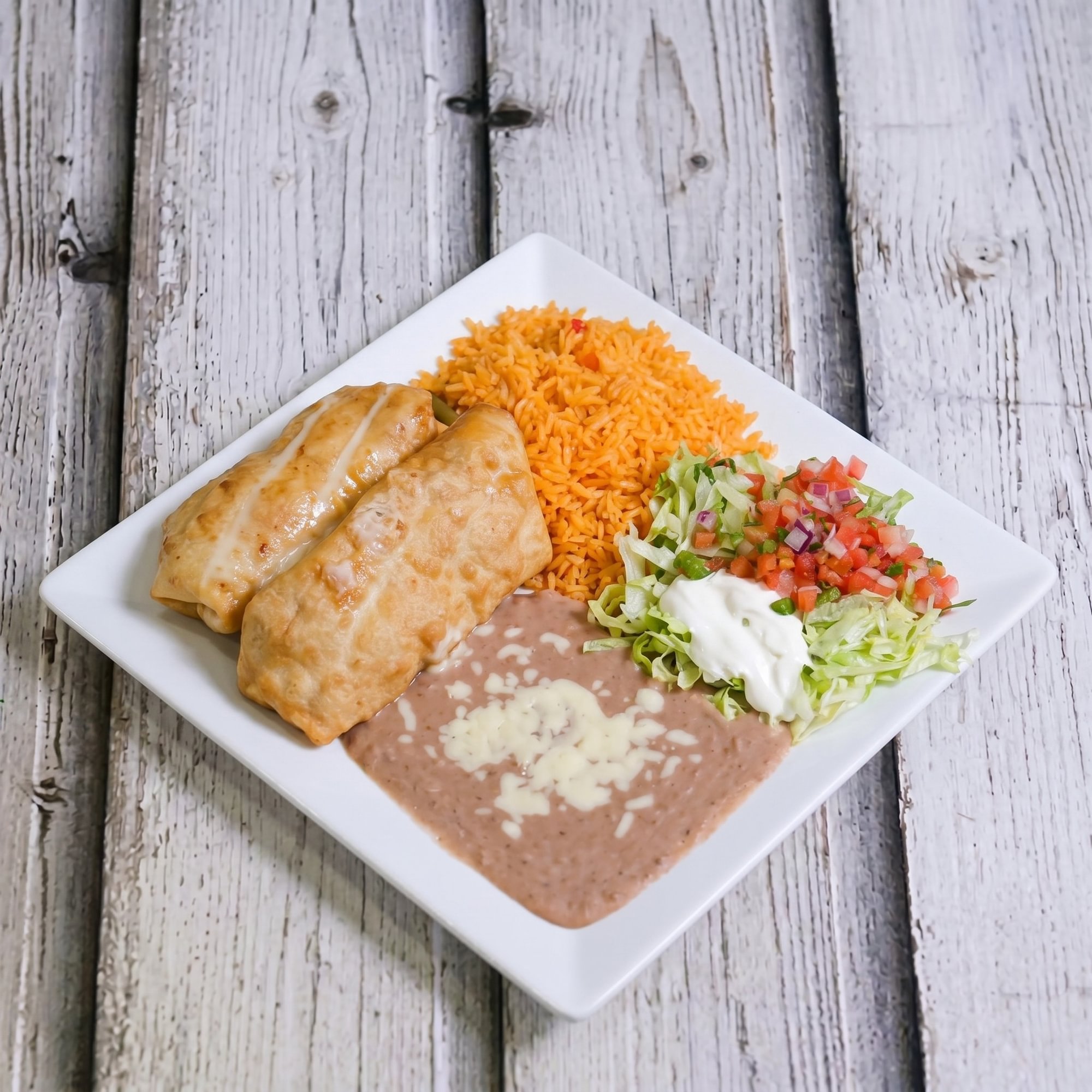 Seafood Chimichanga