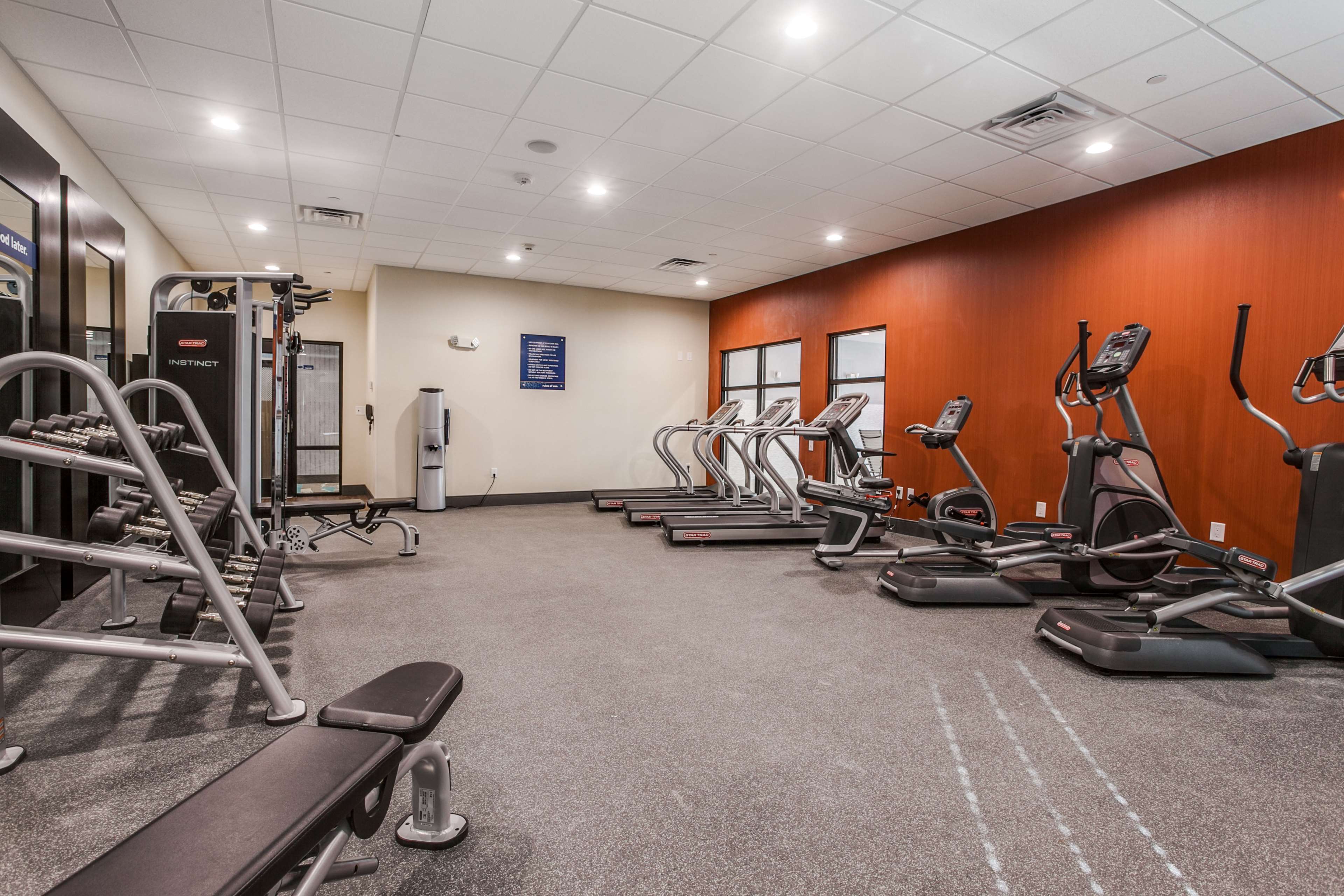 Health club  fitness center  gym