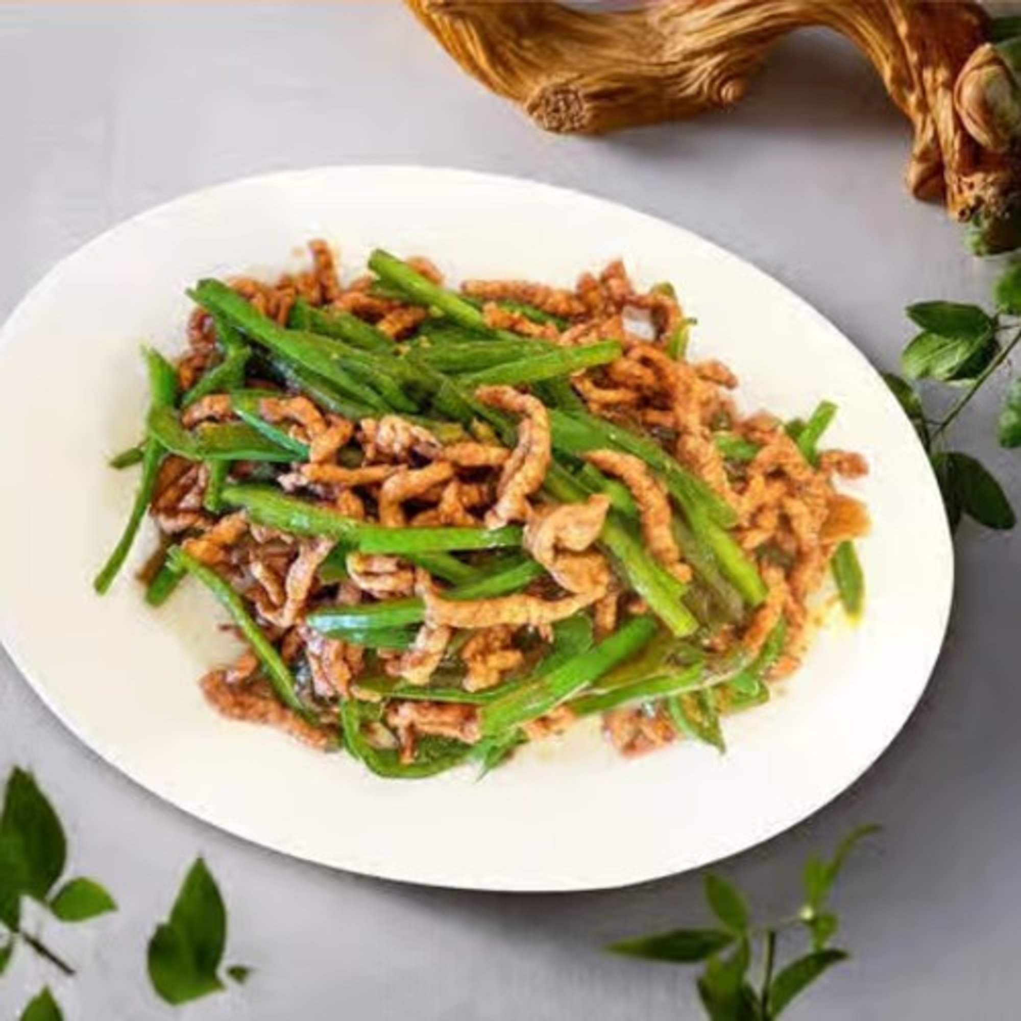 Sliced Pork with Green Pepper / 青椒肉丝