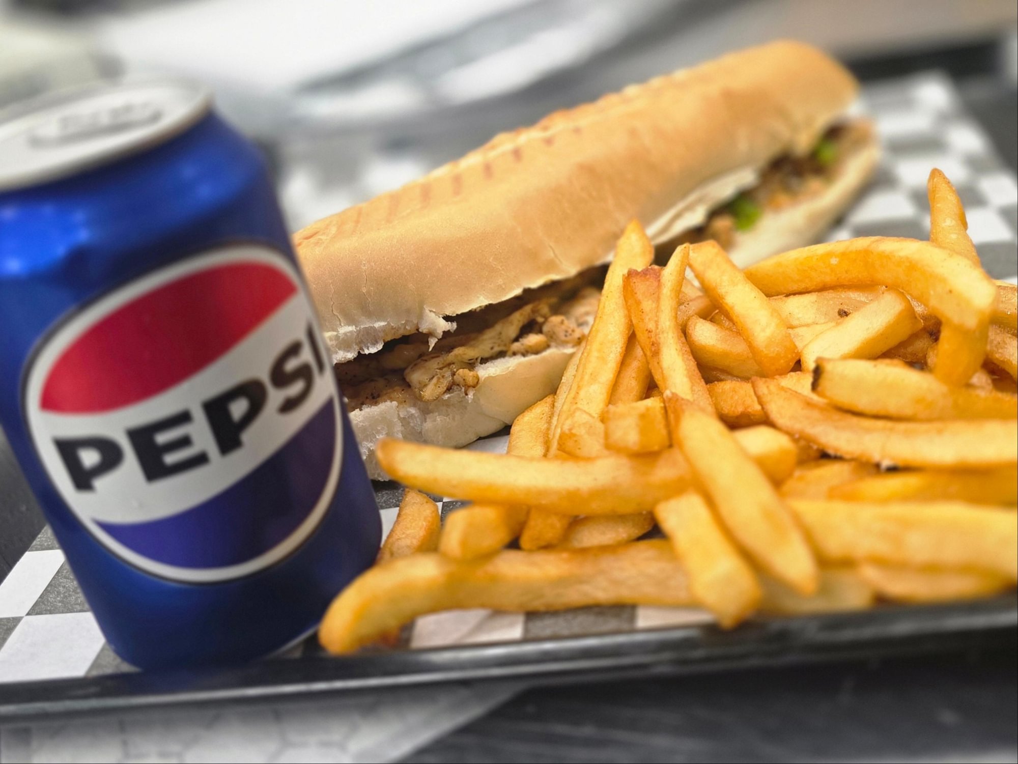 Factory Chicken Cheesesteak combo STORE SPECIAL
