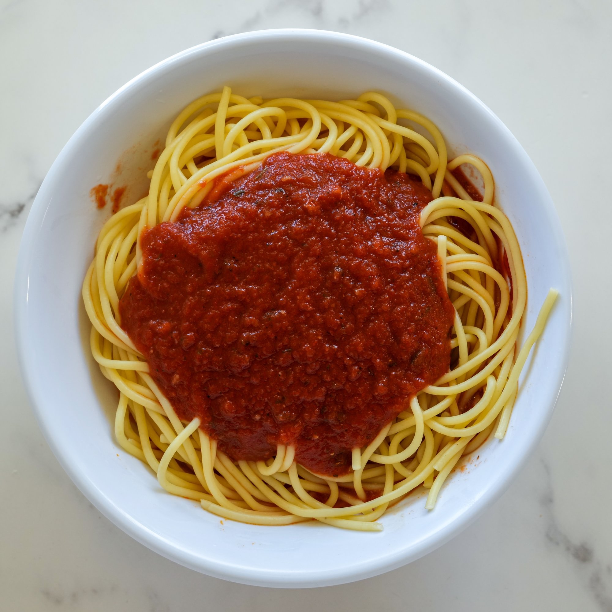 Spaghetti with Marinara Sauce