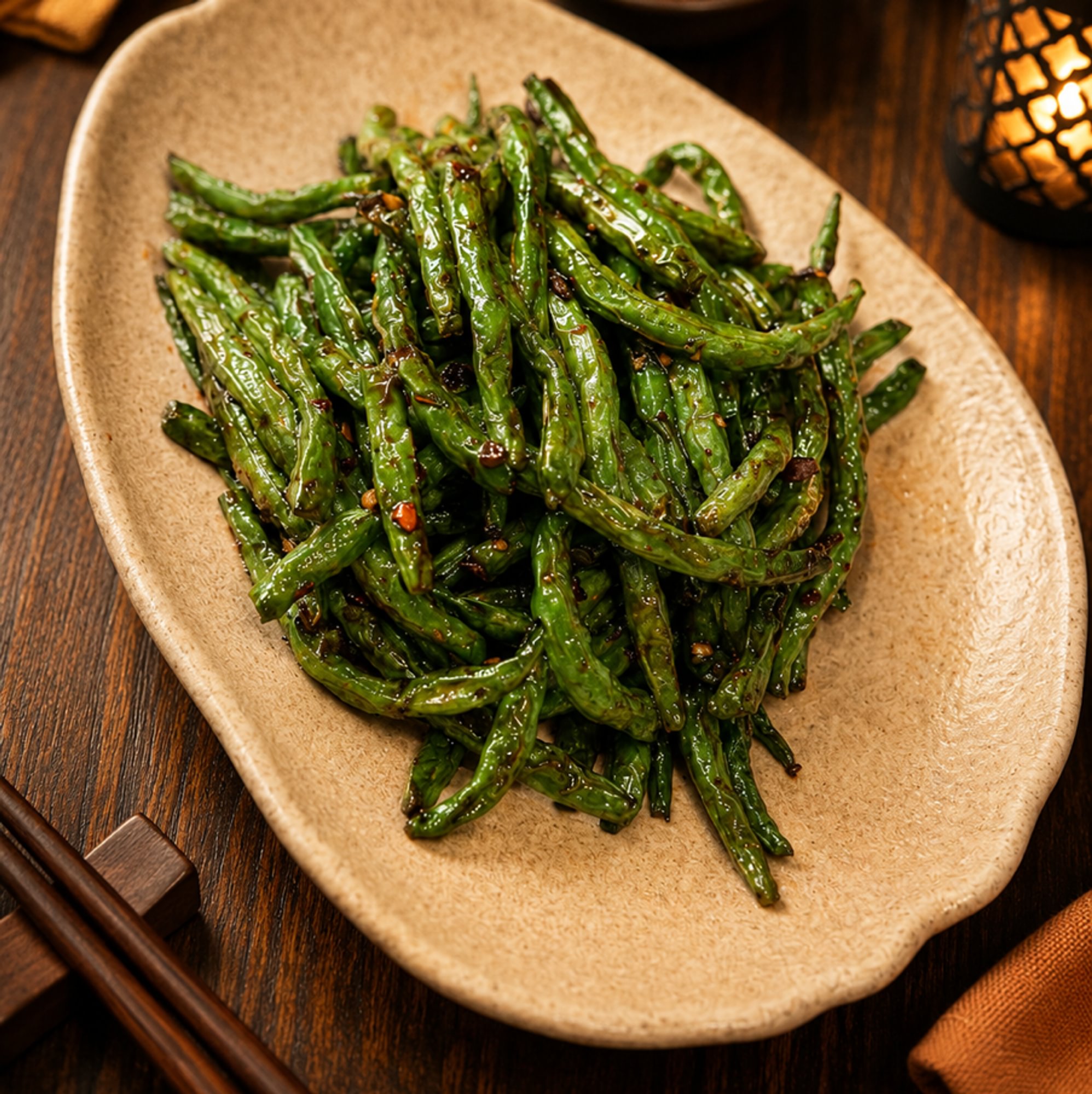 Sauteed String Beans / 干煸四季豆