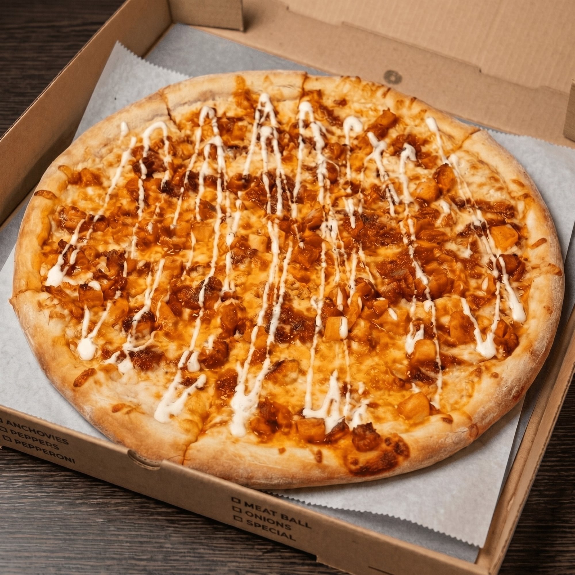Buffalo Chicken Pizza