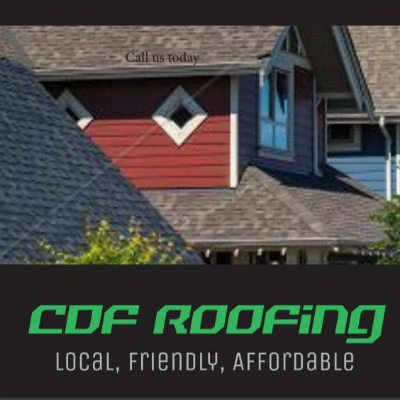 CDF ROOFING Logo