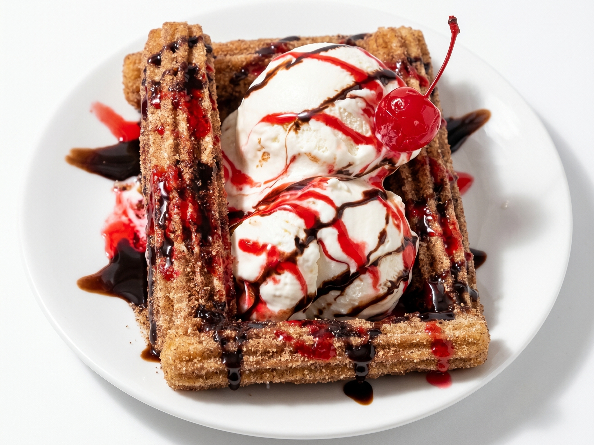 Churro Sundae