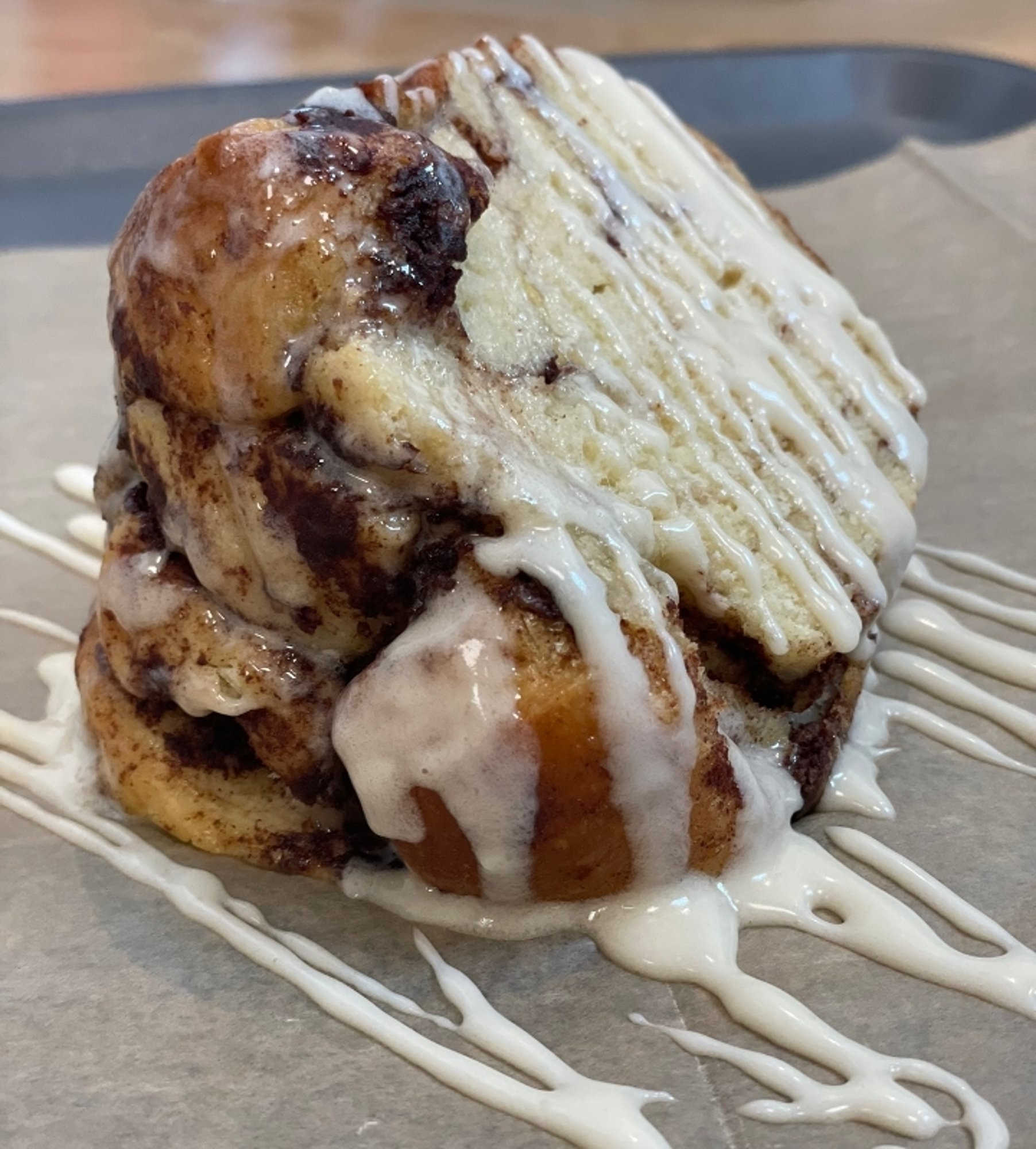 Cinnamon Roll Bread Pudding