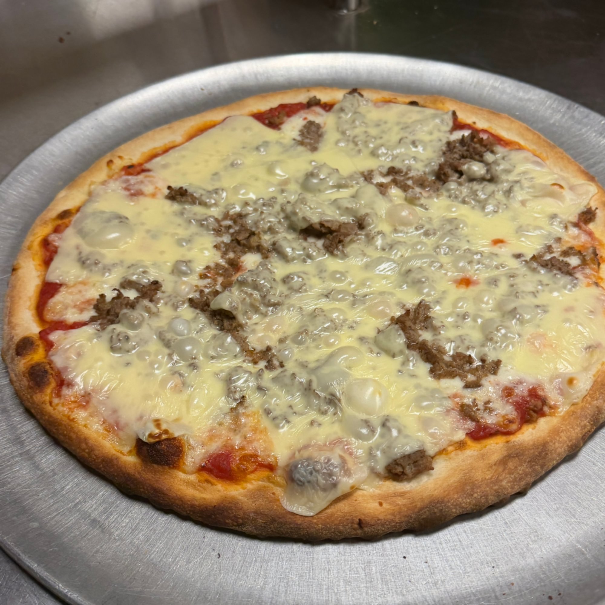 Cheesesteak Pizza