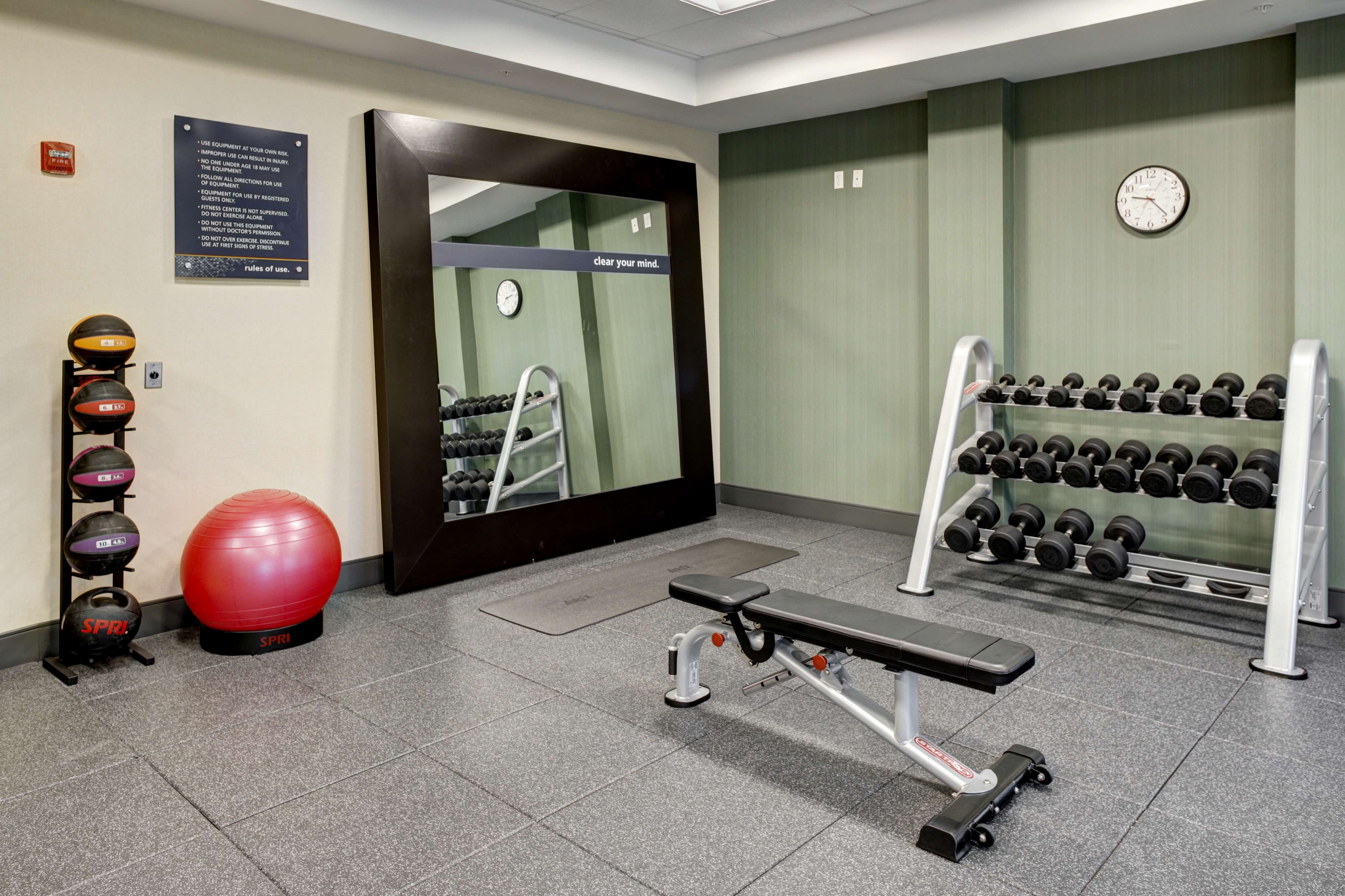 Health club  fitness center  gym