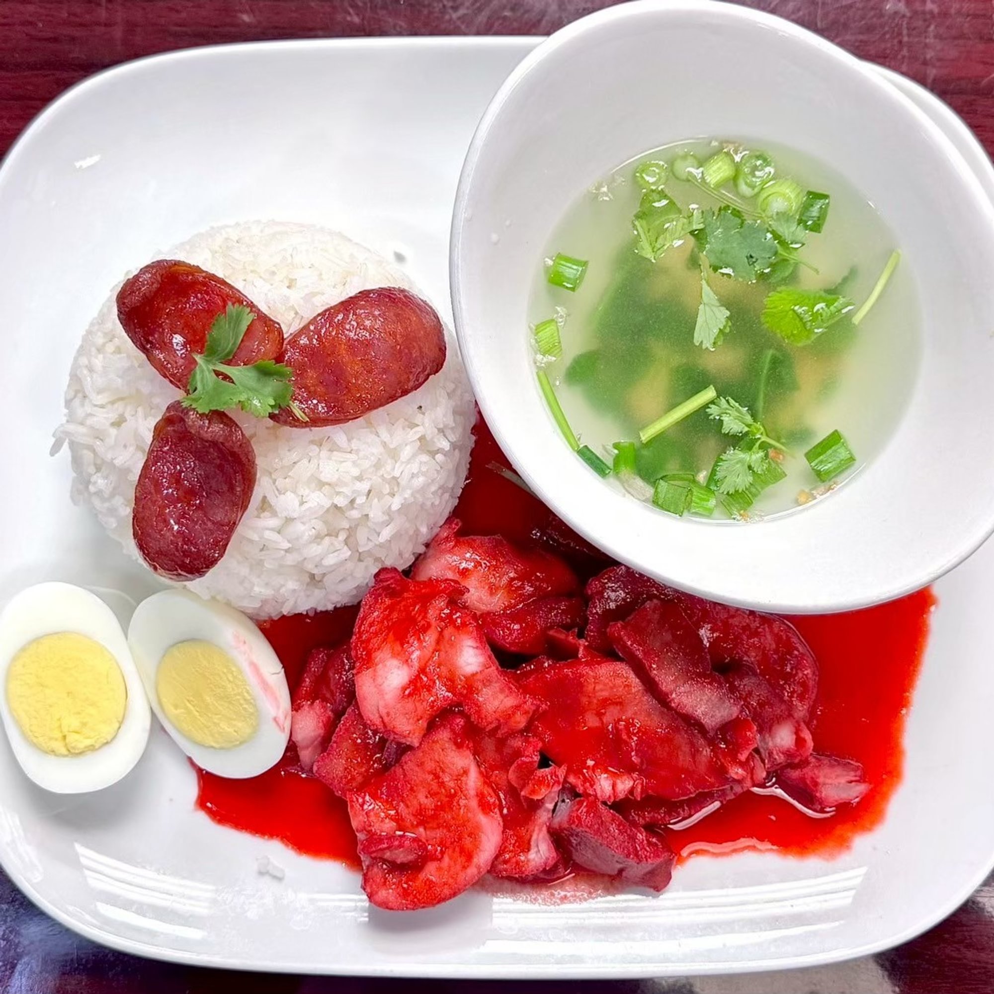 BBQ Pork Over Rice