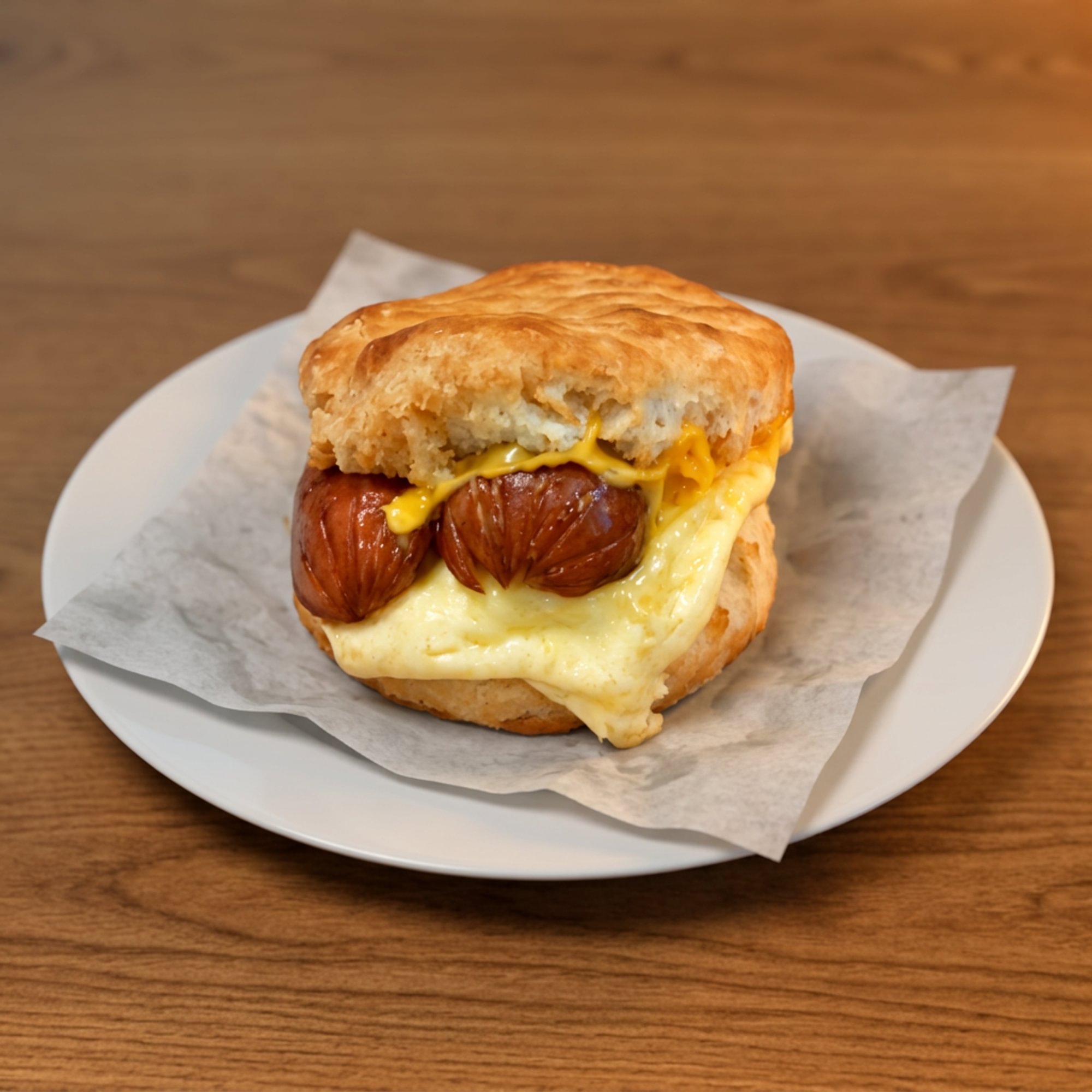 Bold Smoked Sausage Biscuit