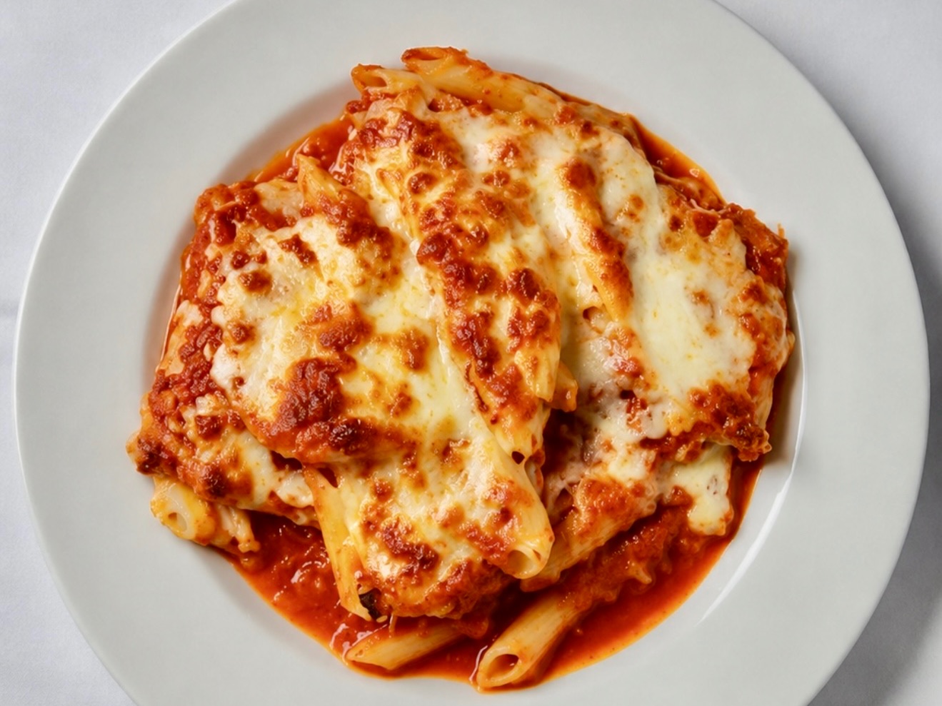 Eggplant Roll Dinner W/Penne