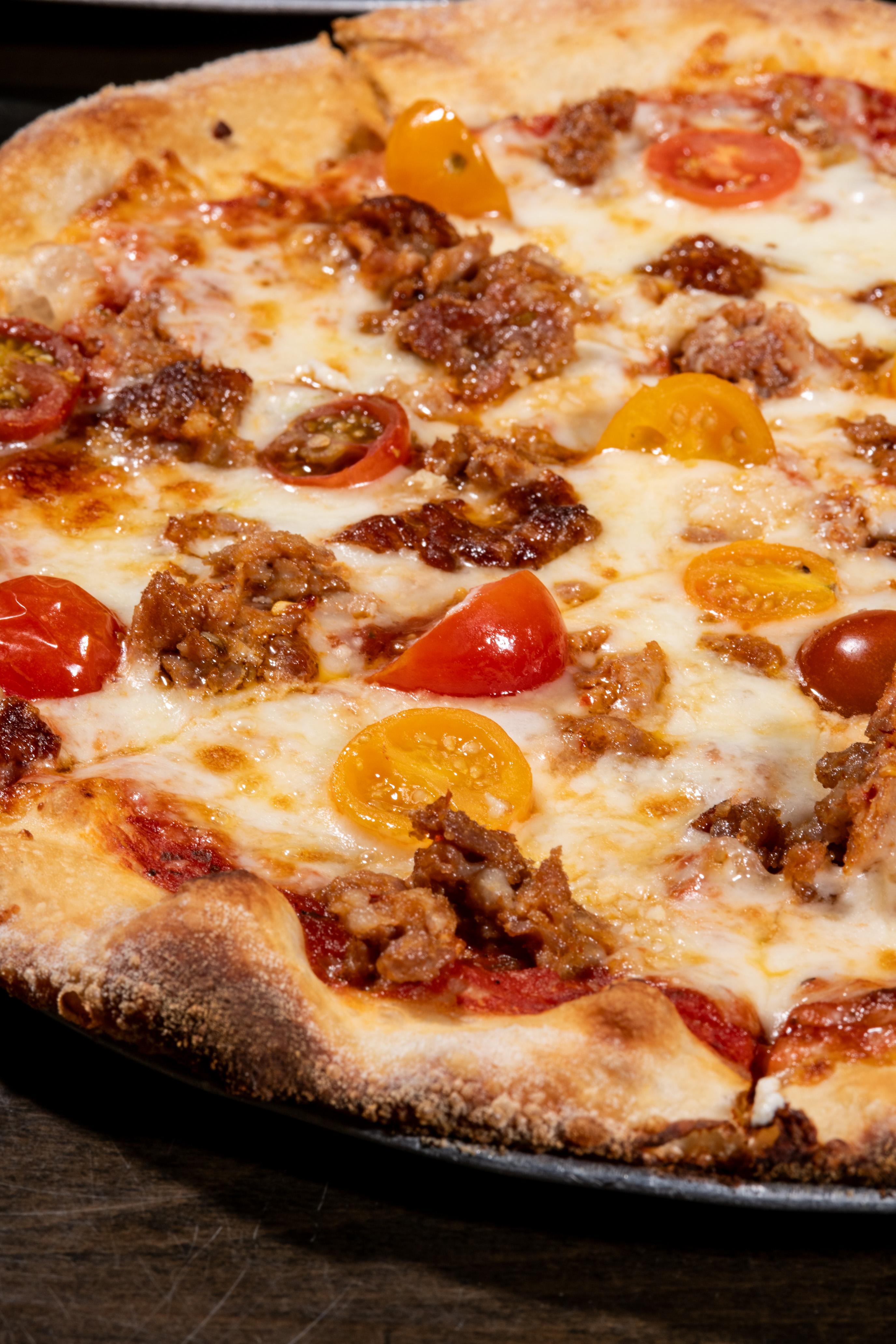 Sausage and Tomato Pie