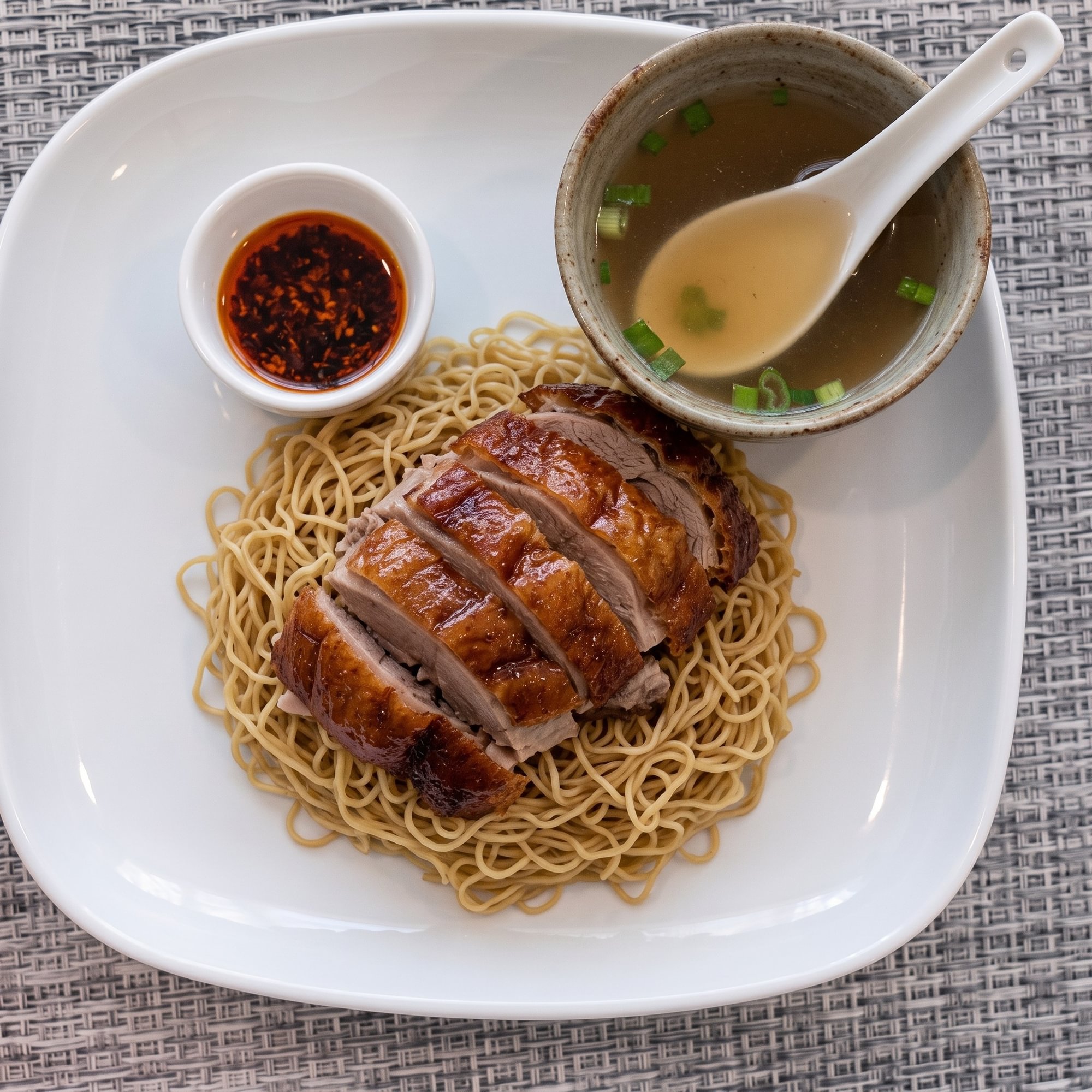 Roast Duck Lo Mein / 燒鴨撈麵