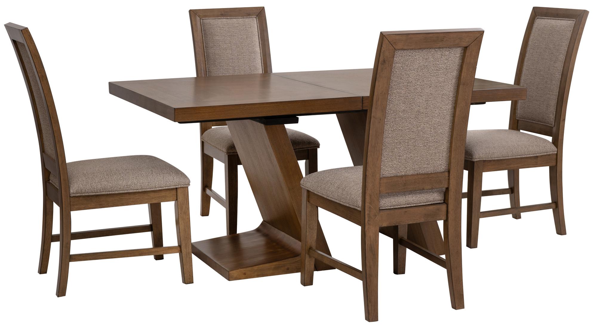 Cadeau Brown 5 -Piece Dining Set