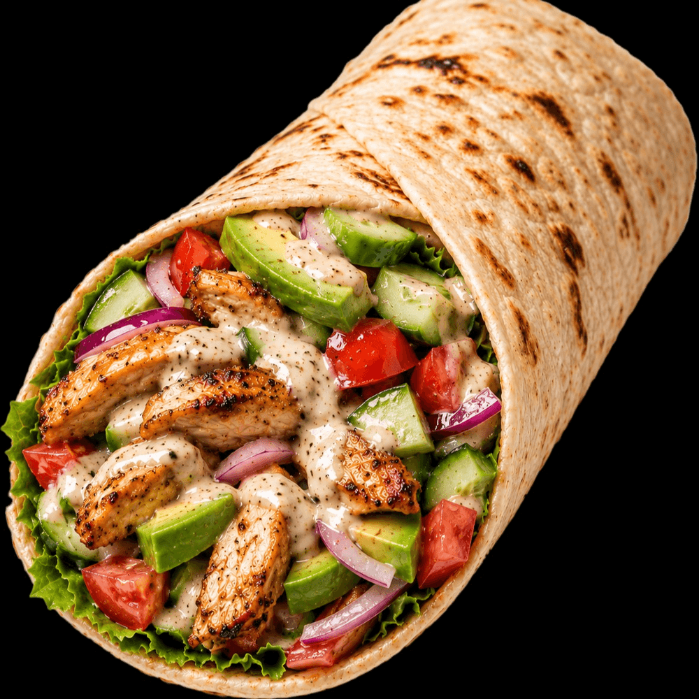 Avocado Chicken Wrap