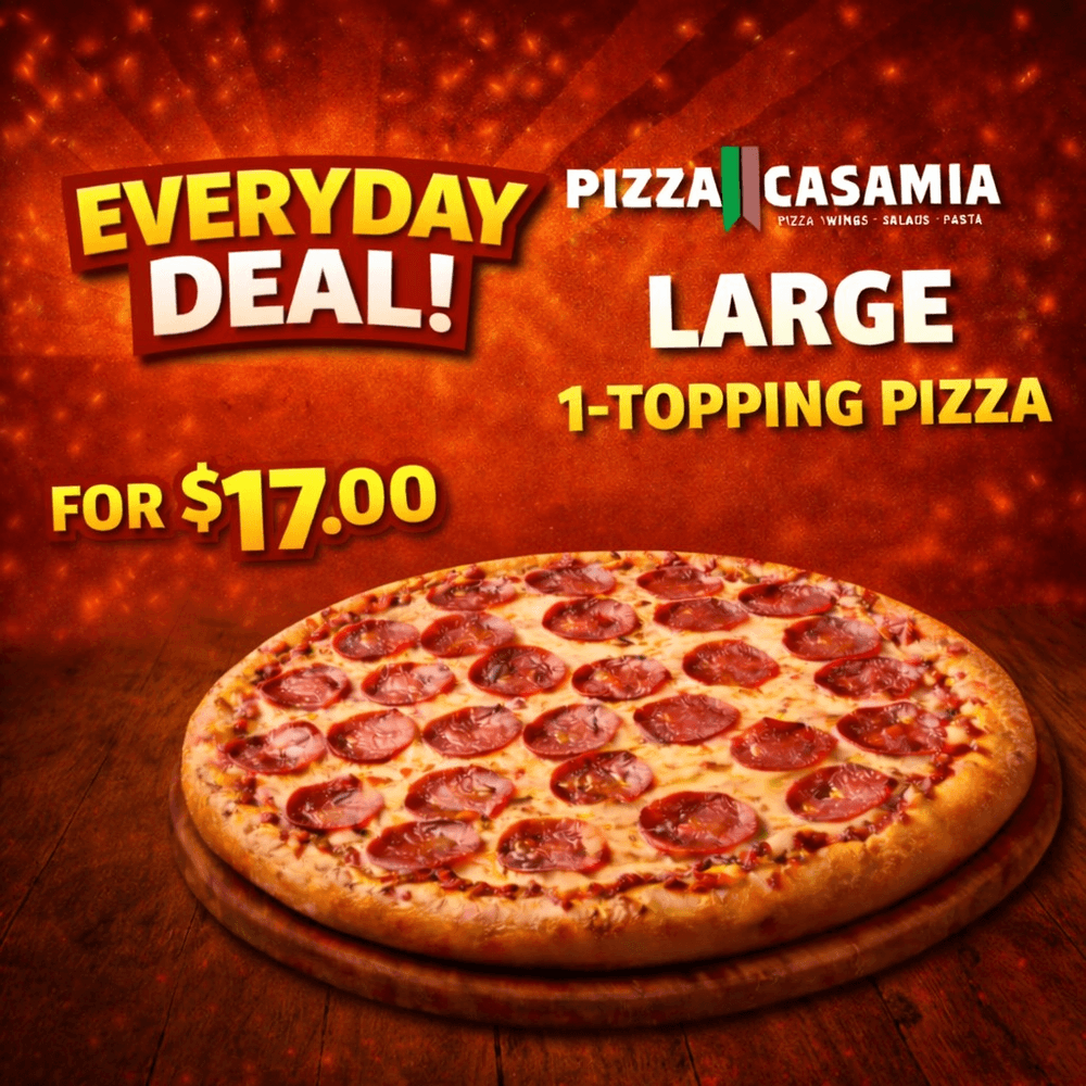 Large 1-Topping Pizza