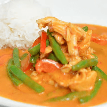 Salmon Panang Lunch