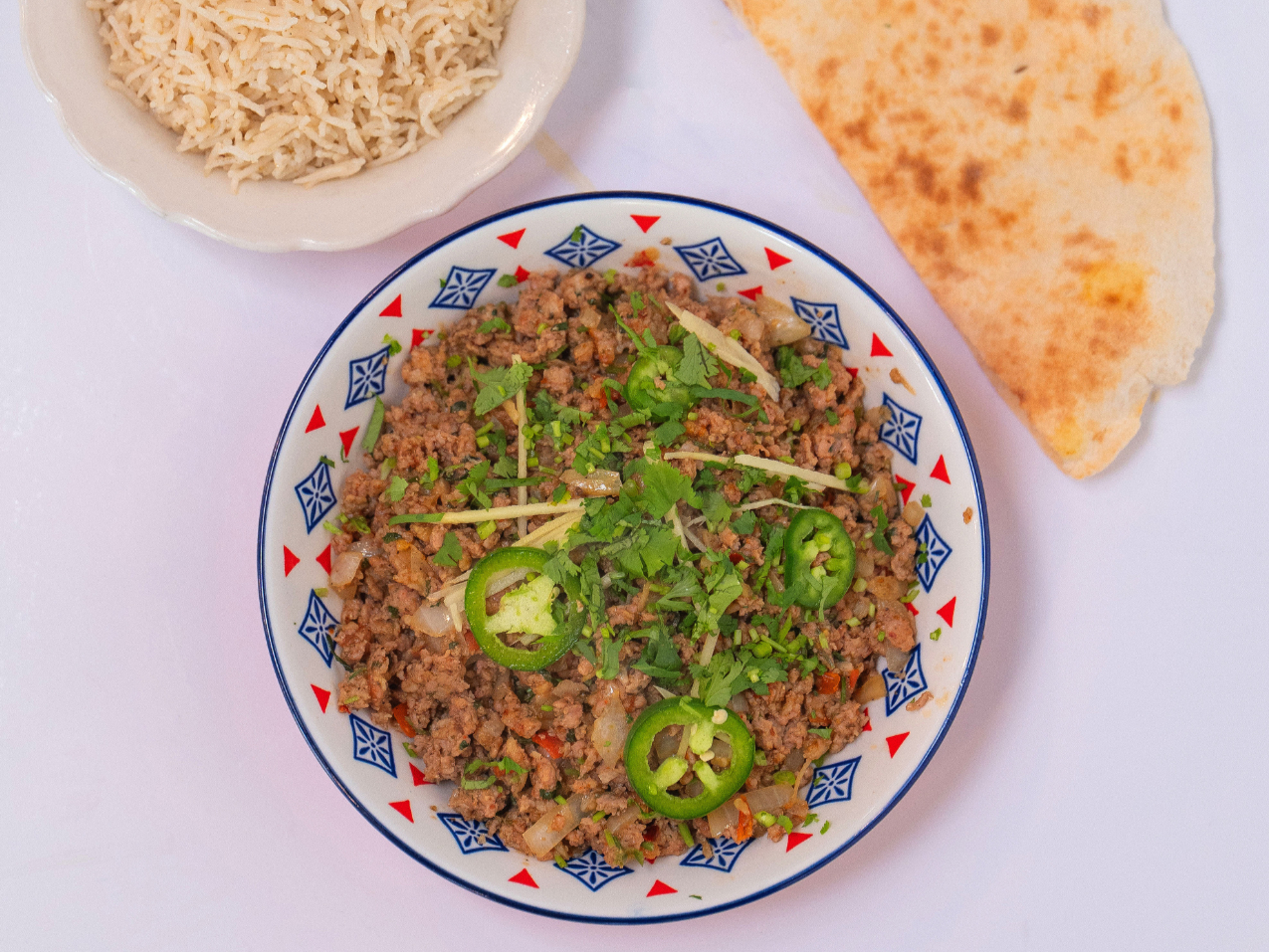 Chicken Tawa Qeema