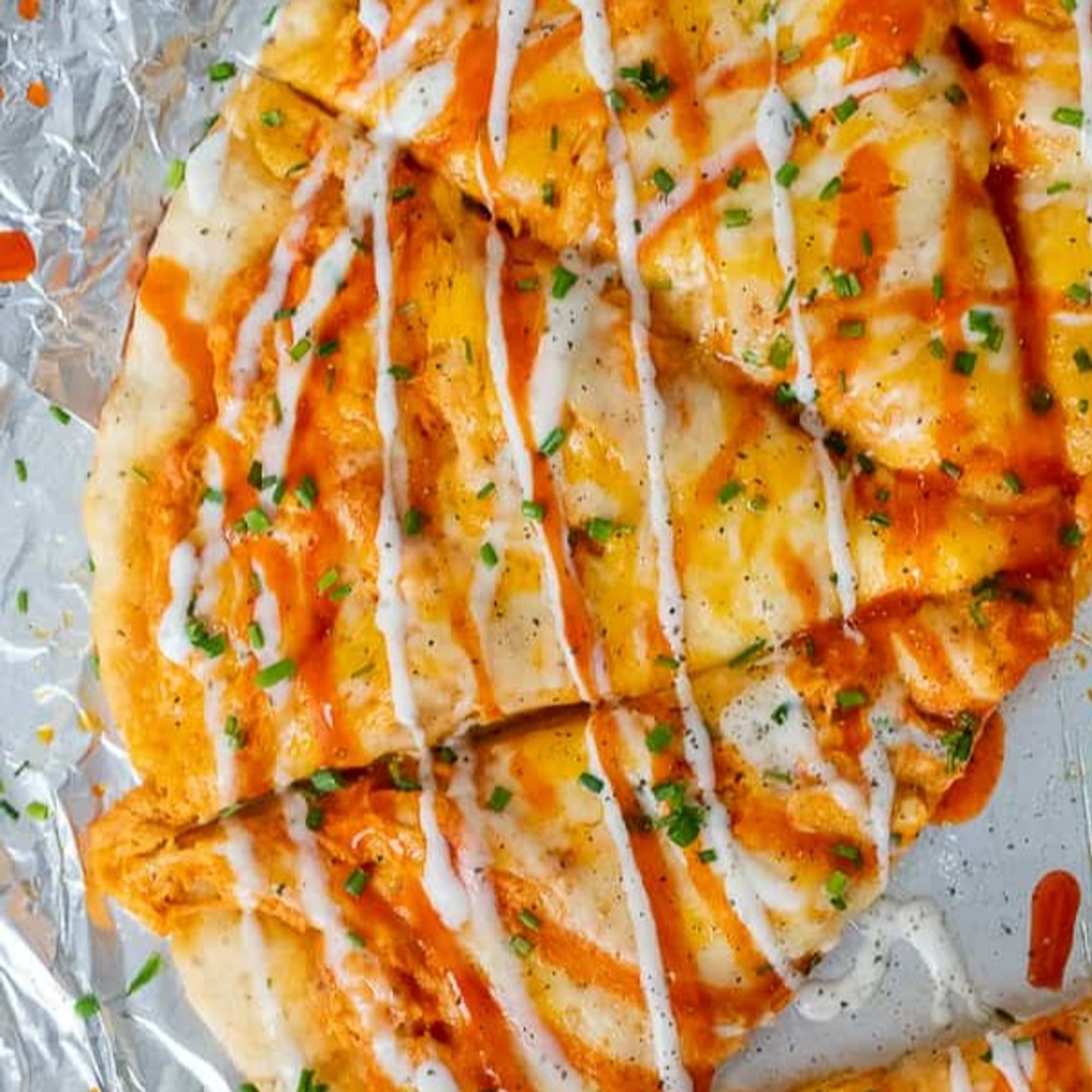 Chicken Wing Pizza