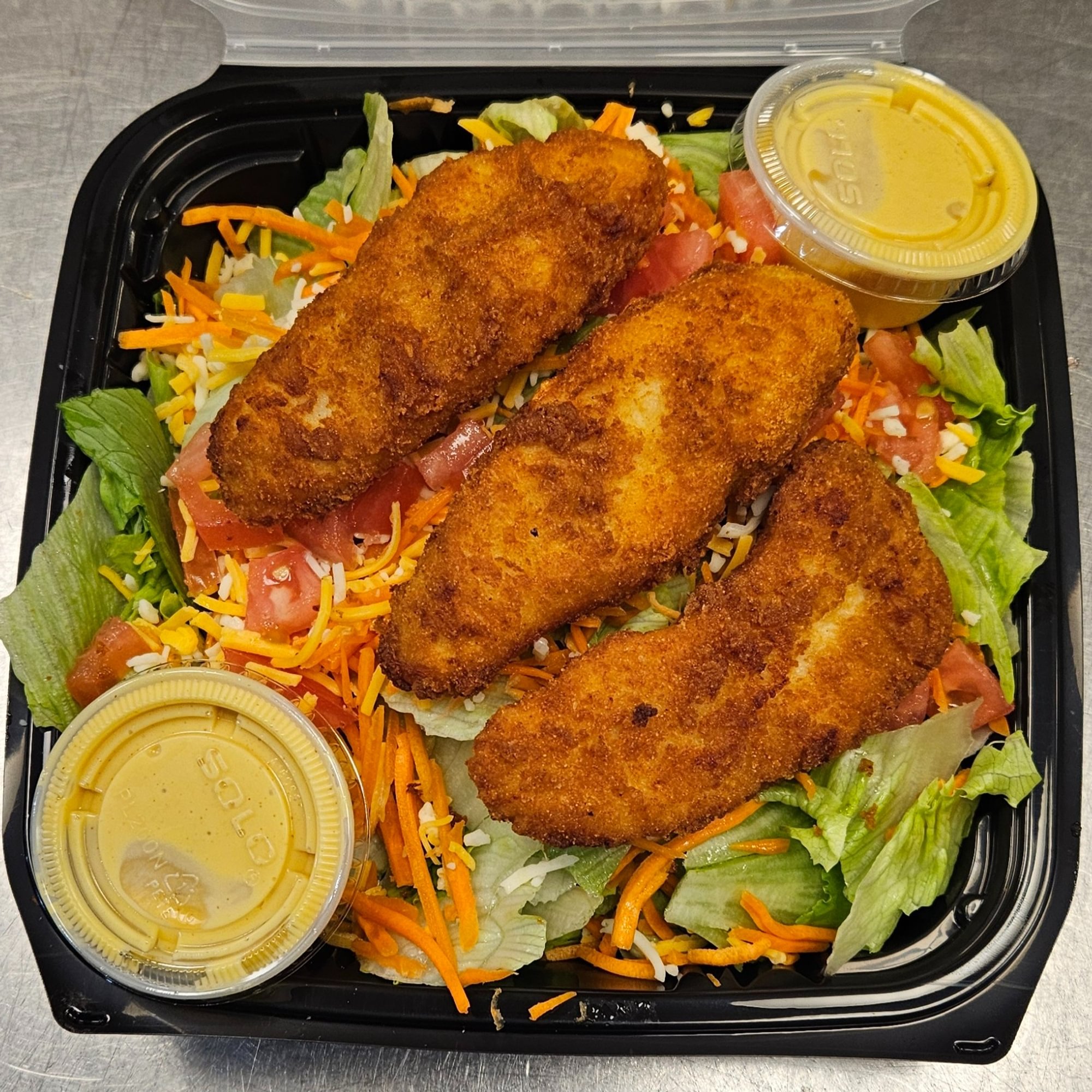 Crispy Chicken Salad