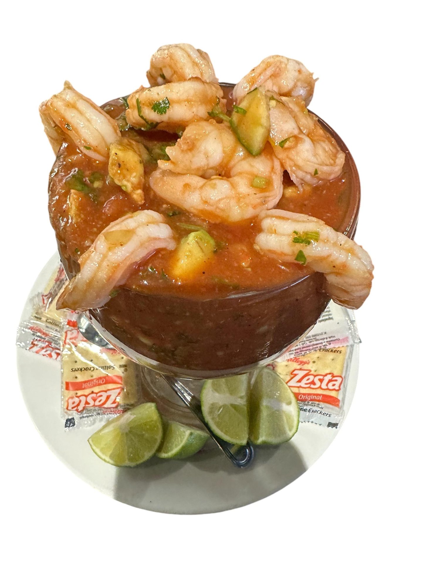 Shrimp Cocktail Veracruzano Style