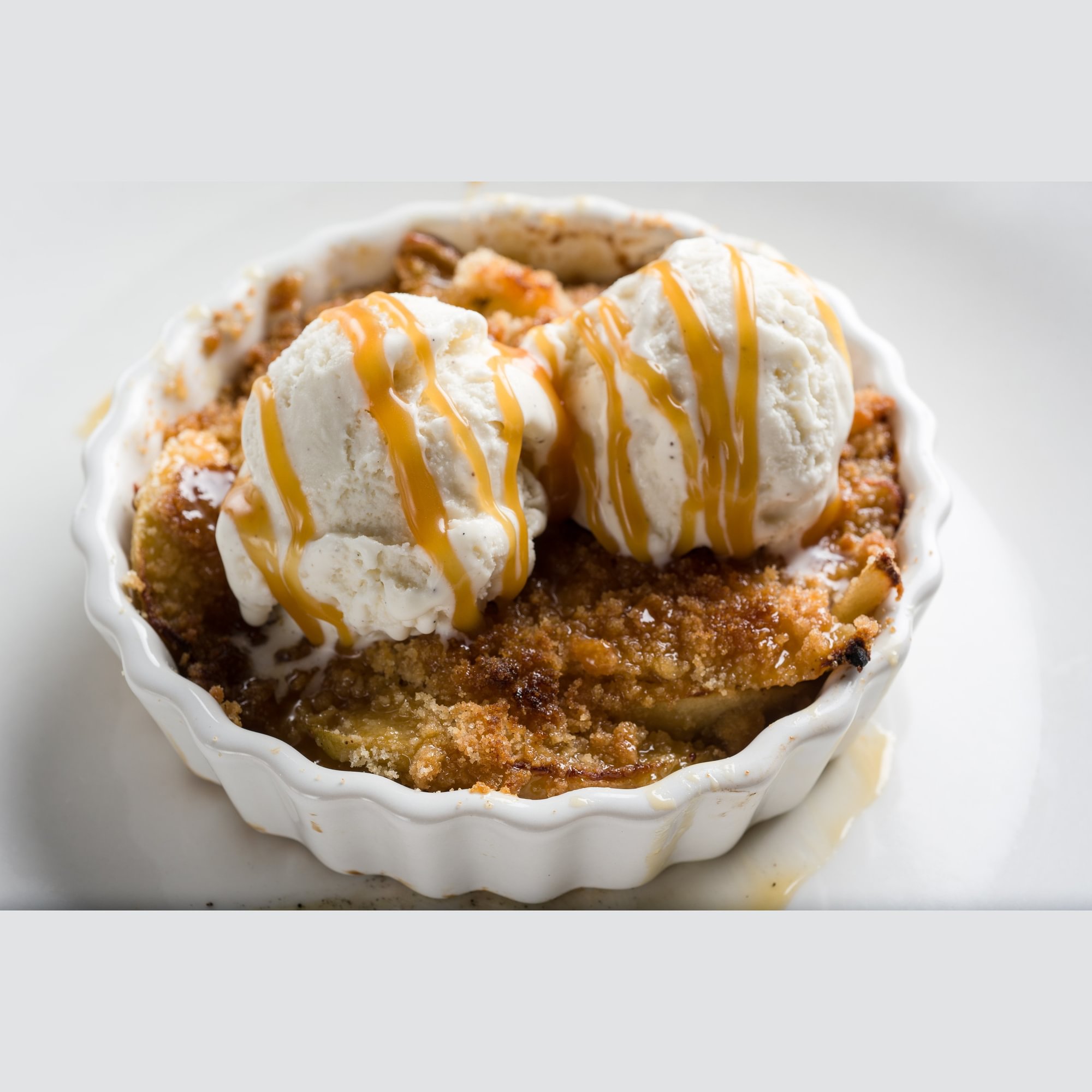 White Chocolate Bread Pudding