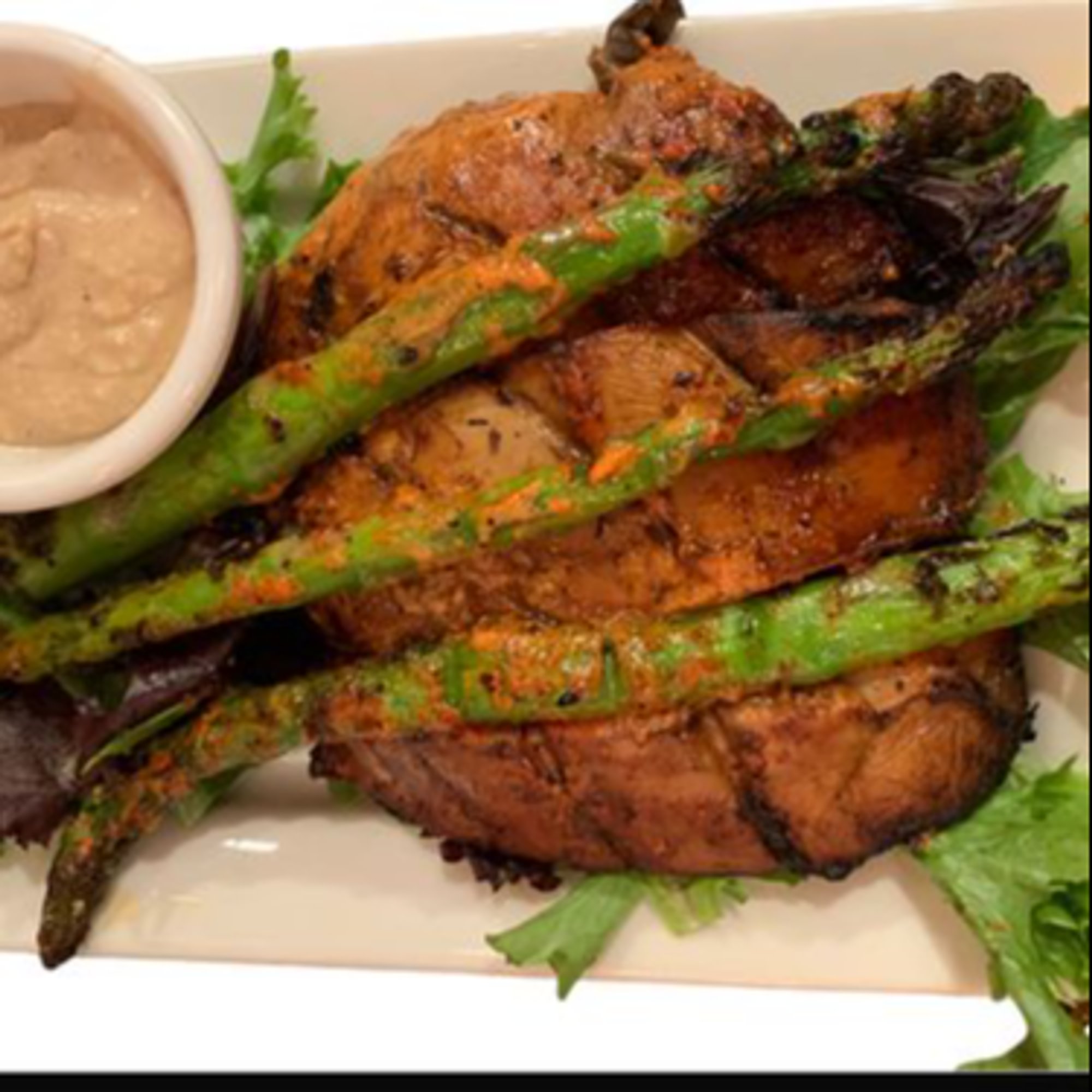 Tandoori Asparagus Mushroom (Gluten Free)