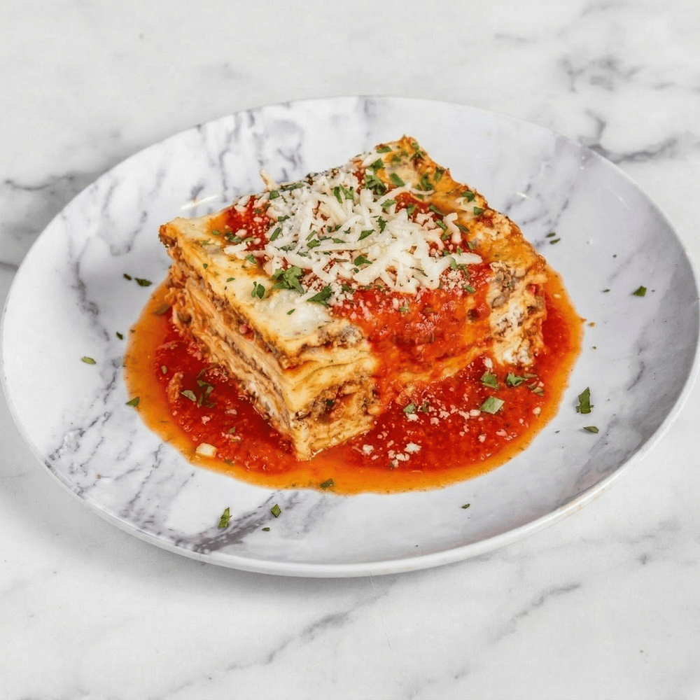Meat Lasagna Square