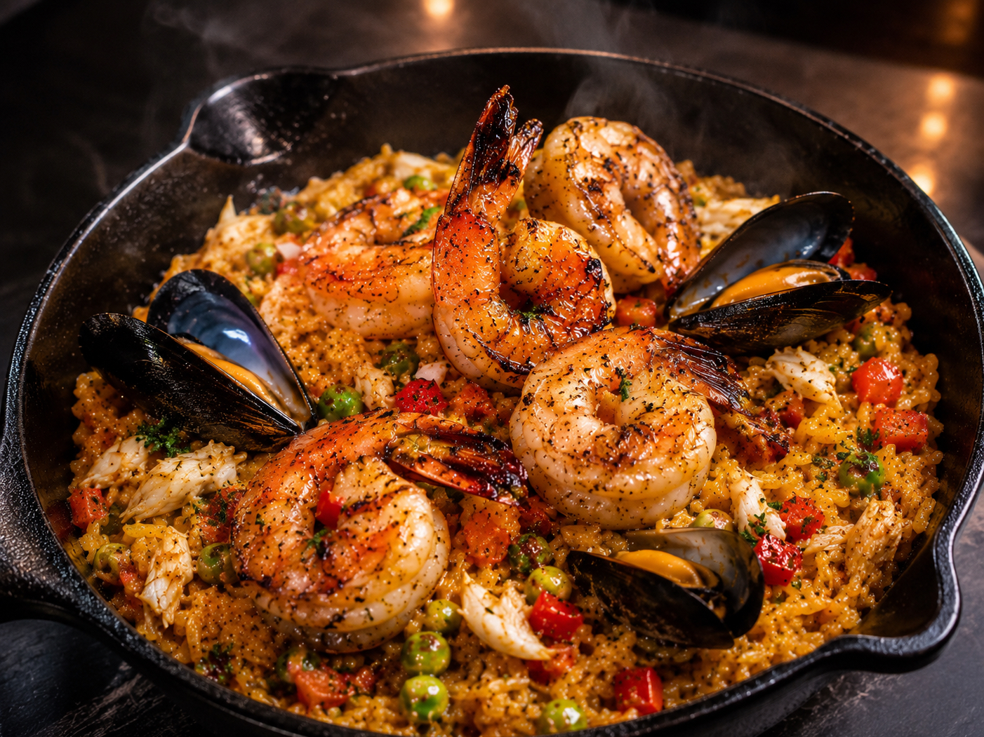 Seafood Paella