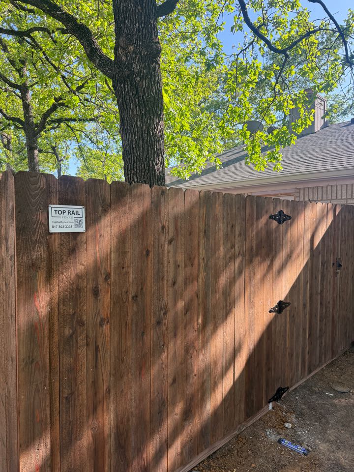 Top Rail Fence Fort Worth Image
