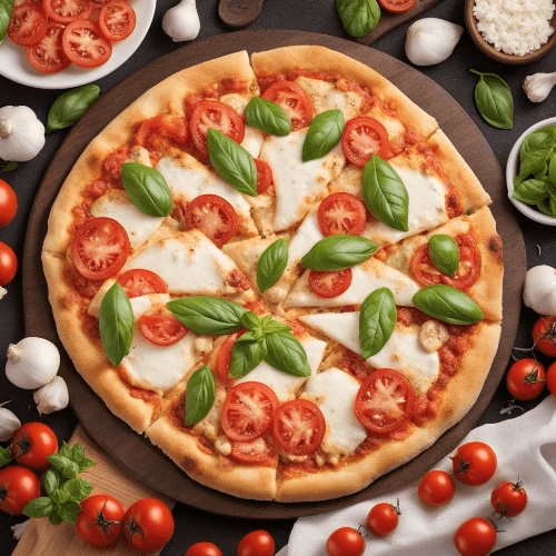 Chicken Margarita Pizza