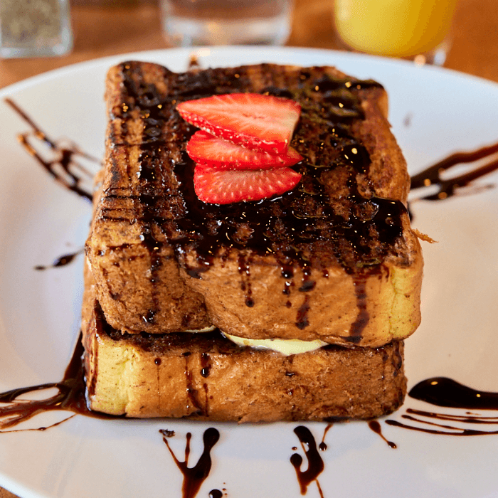 BOSTON CREAM FRENCH TOAST