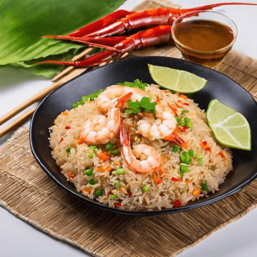 C11. Seafood (Shrimp, Squid, Fishballs) Fried Rice (CC HS)