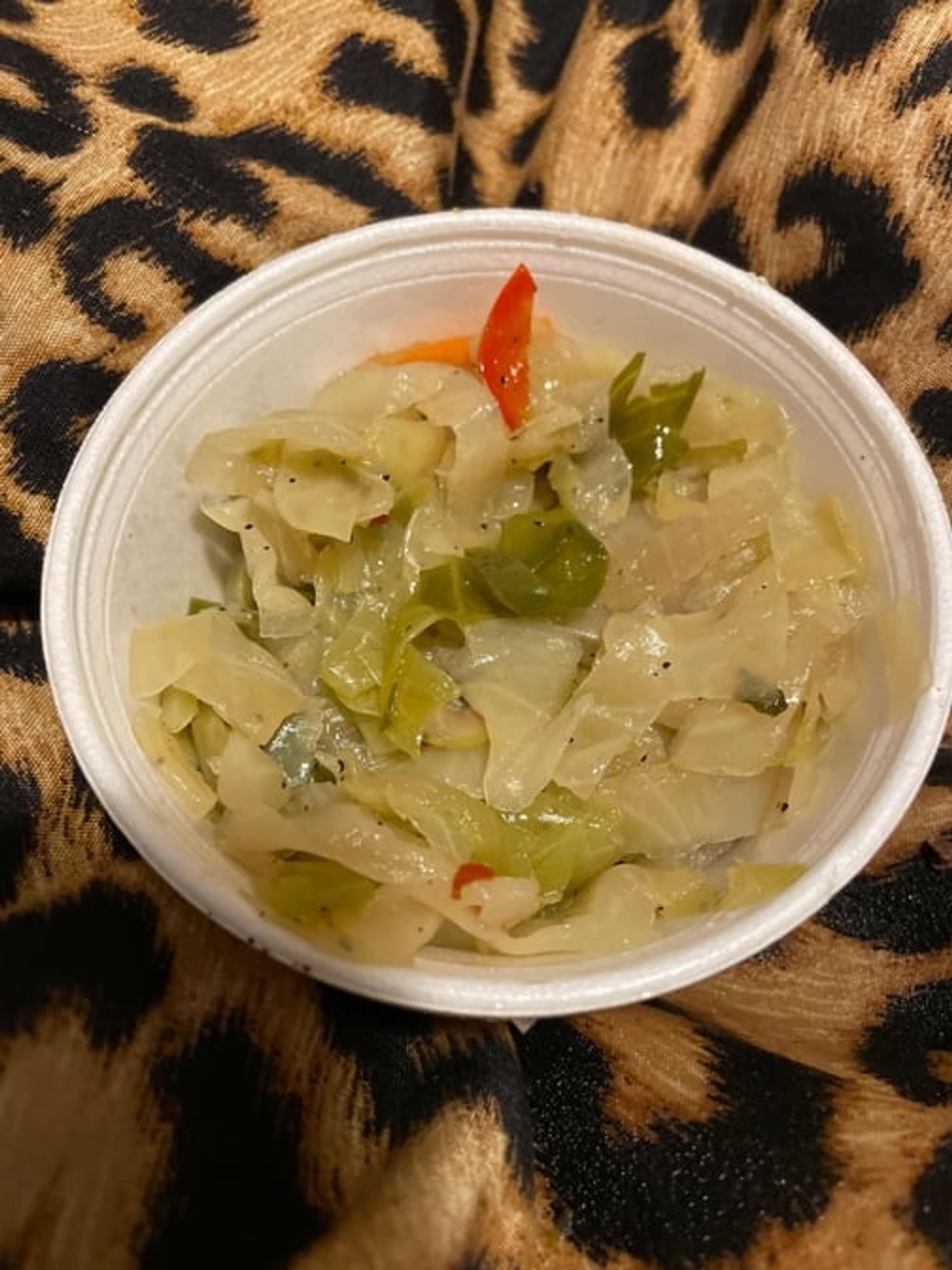 Steamed Cabbage