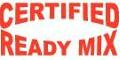 Certified Ready Mix Logo