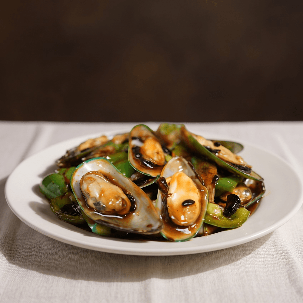 Mussels with Black Bean Sauce