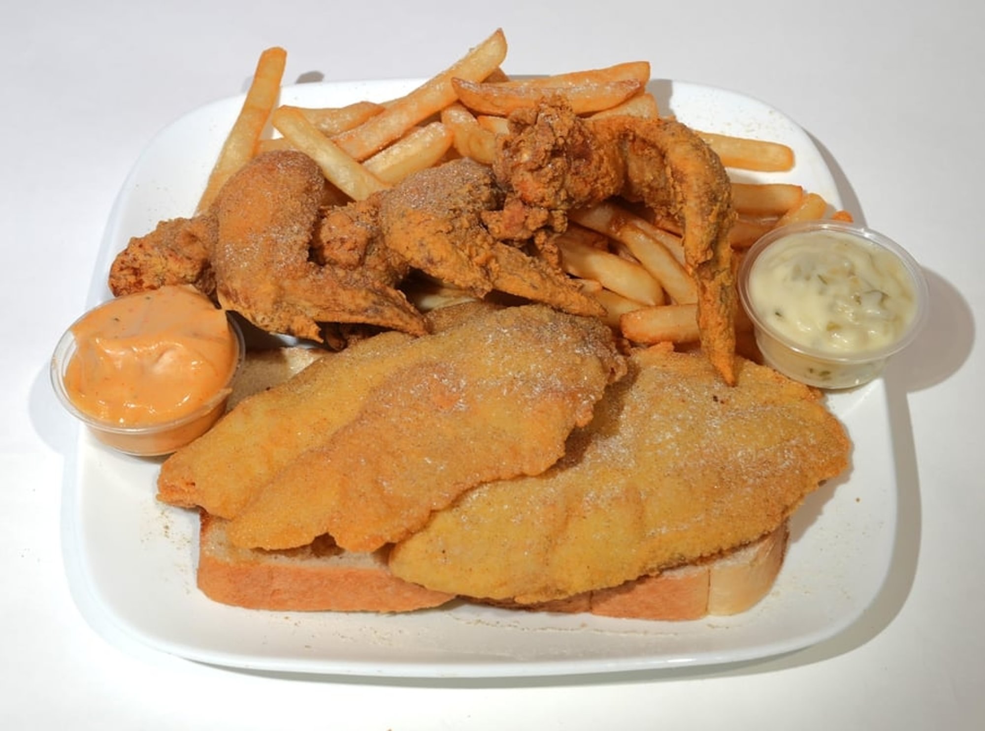 Two Tilapia & Three Wings