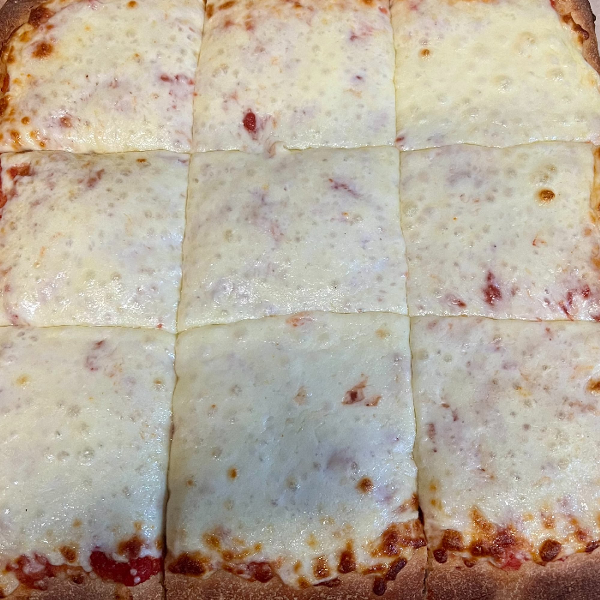 16" Square Sicilian Pizza