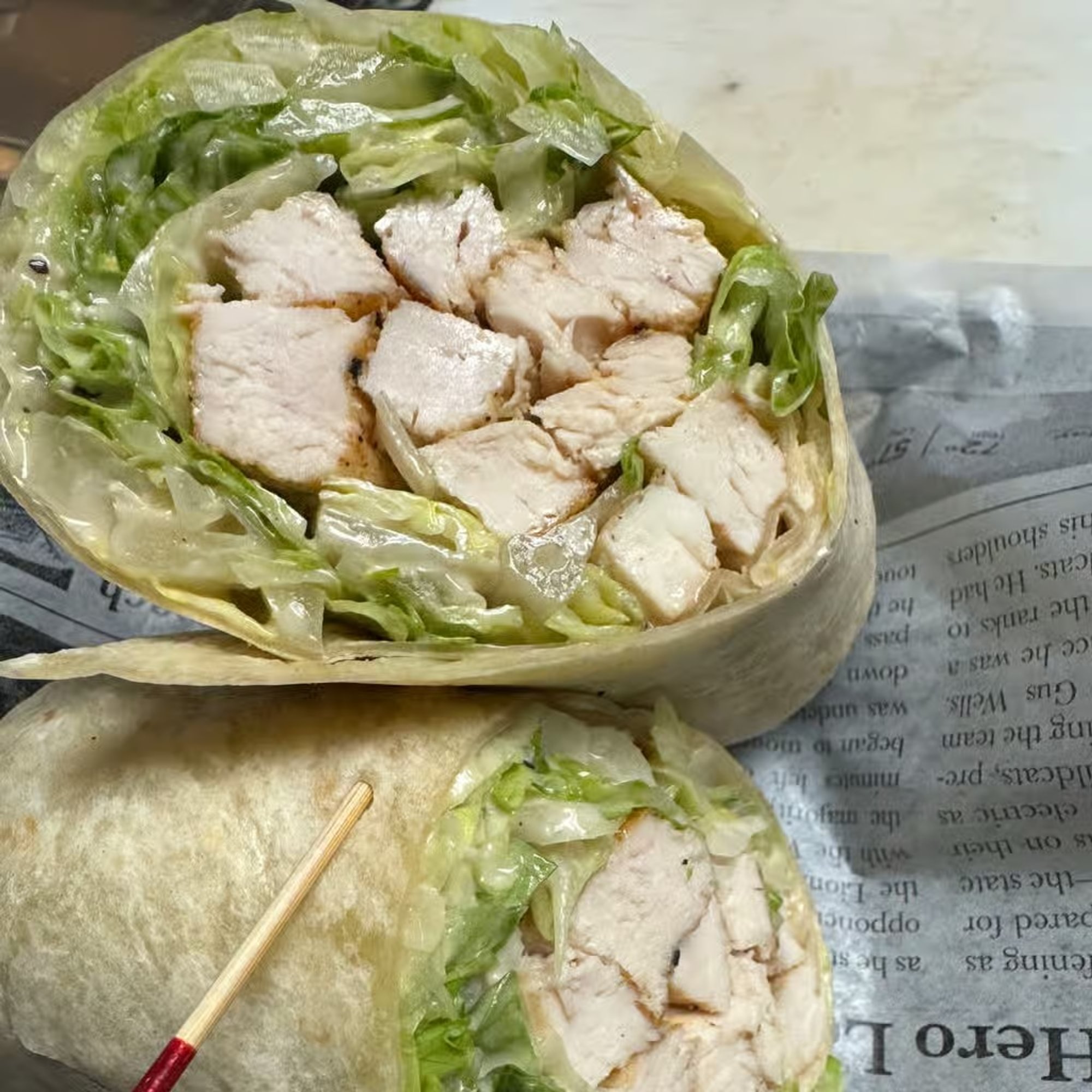 Chicken Caesar Wrap