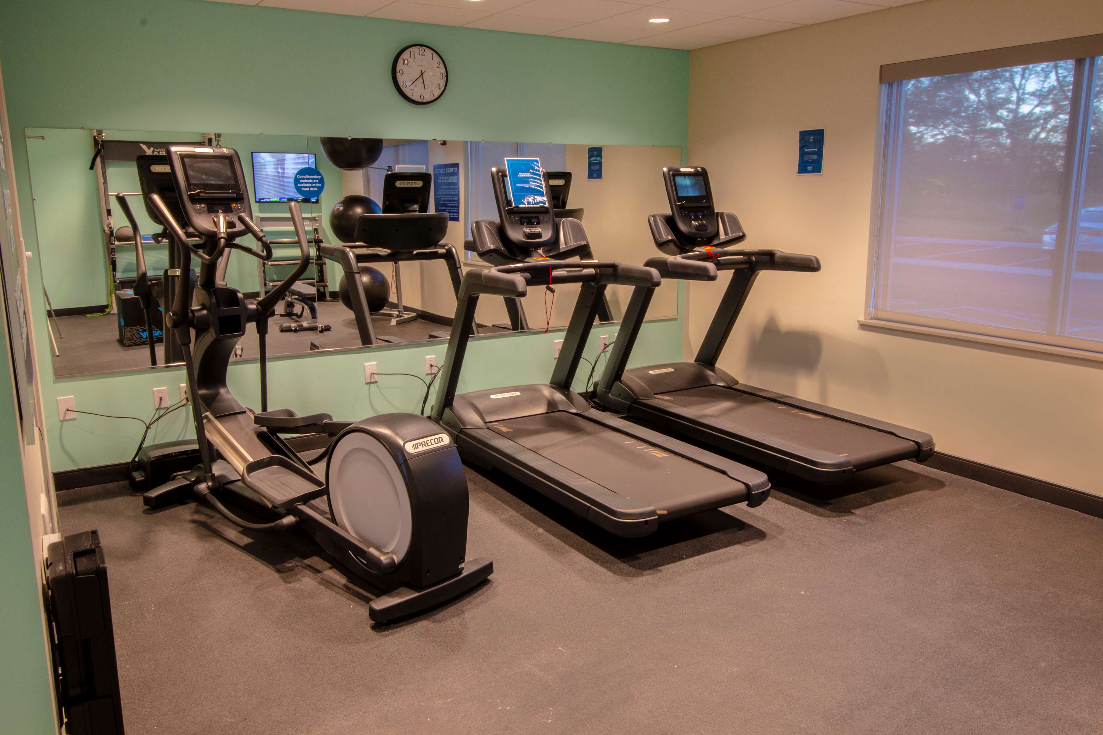 Health club  fitness center  gym