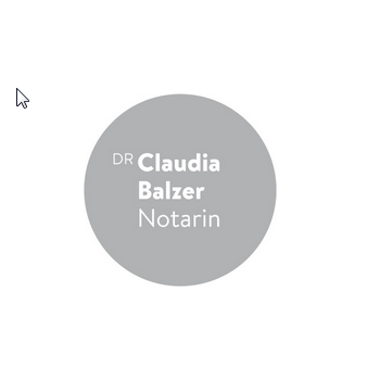 Logo von Notarin Dr. Claudia Balzer