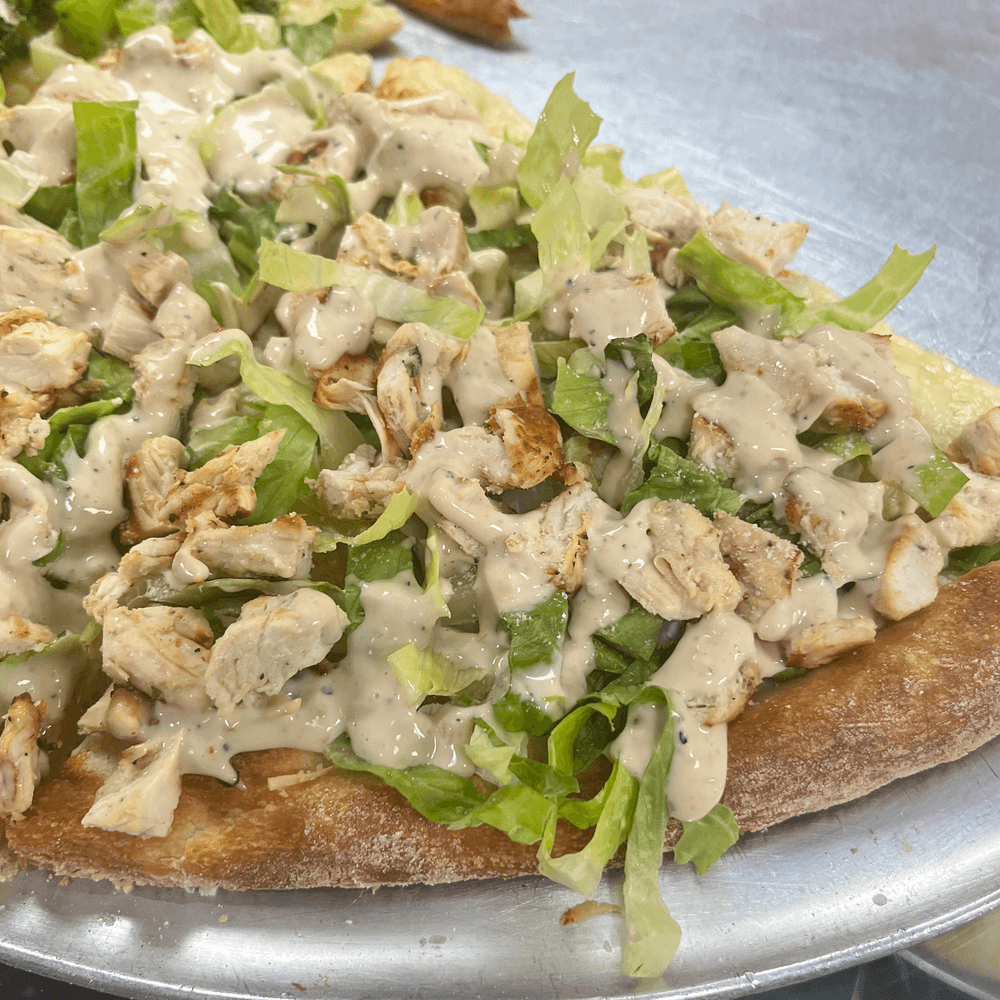Grill Chicken Caesar Salad Pie