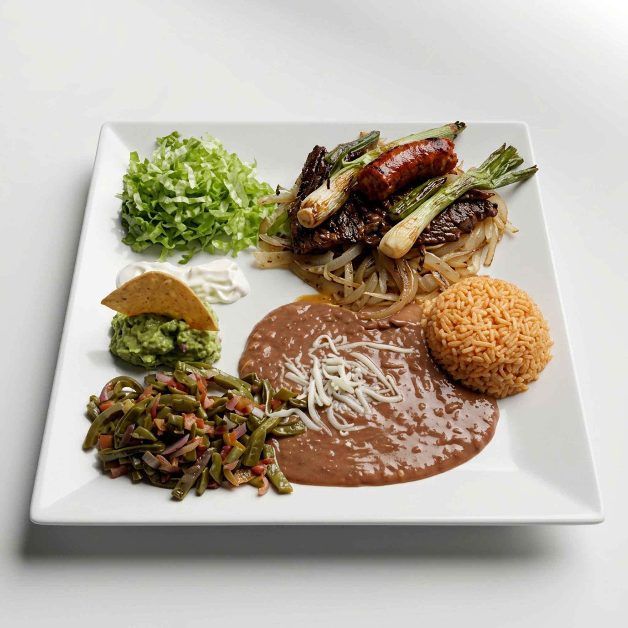 Arrachera (Skirt steak) Plate