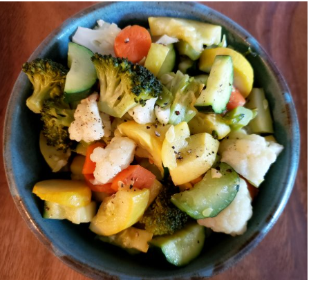 Steamed Mixed Vegetables (White Sauce)