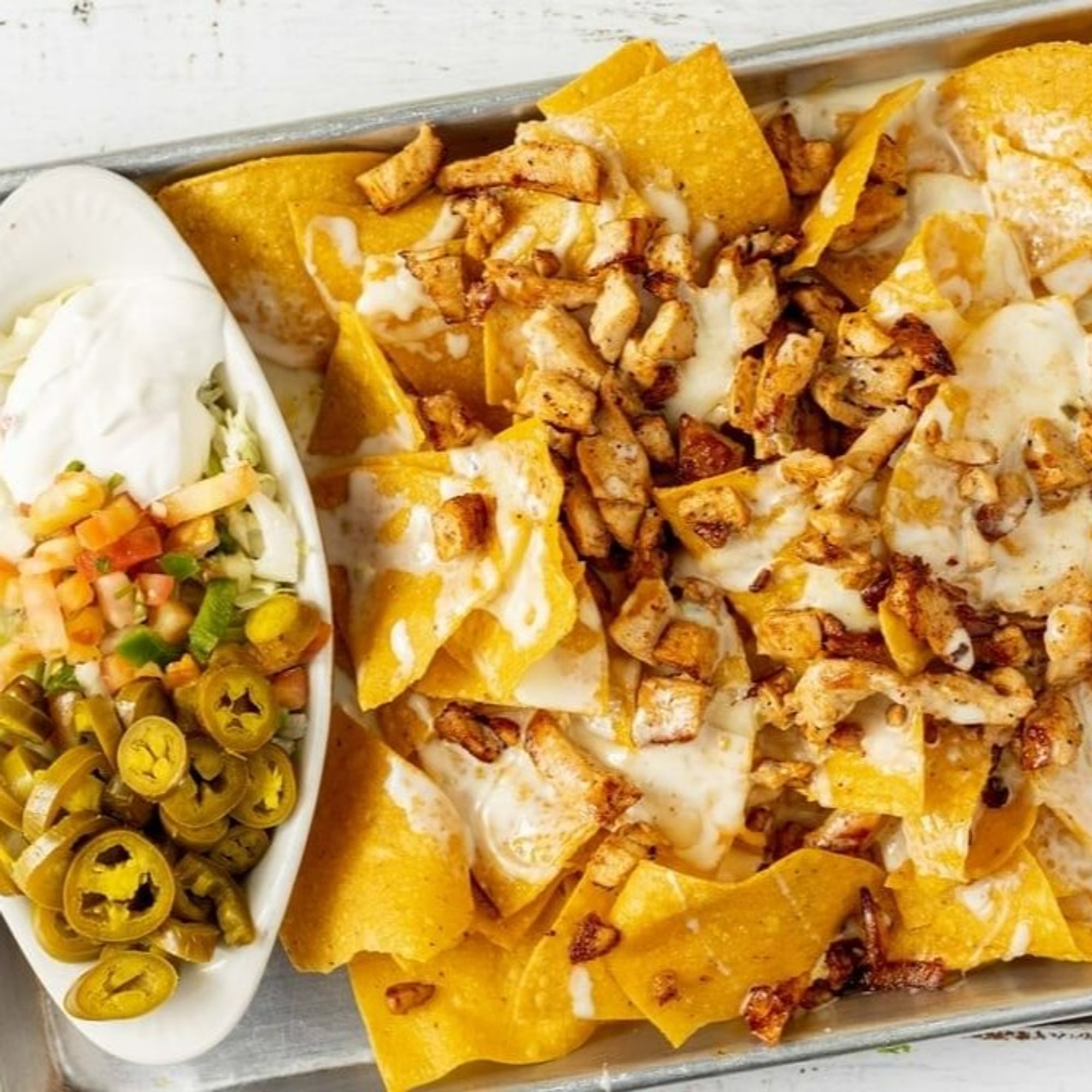 Nachos De Pollo