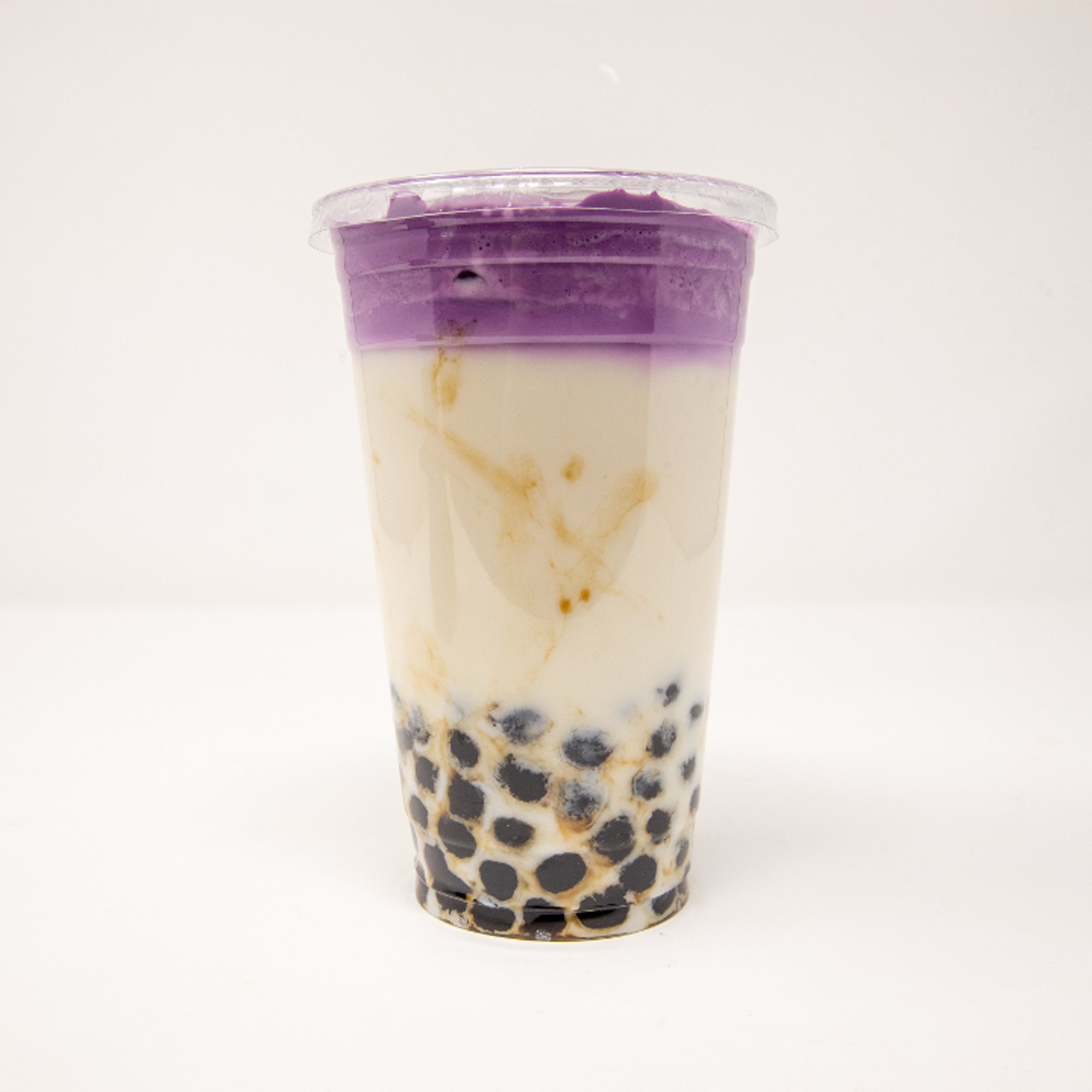 Coconut Ube Foam Boba Large